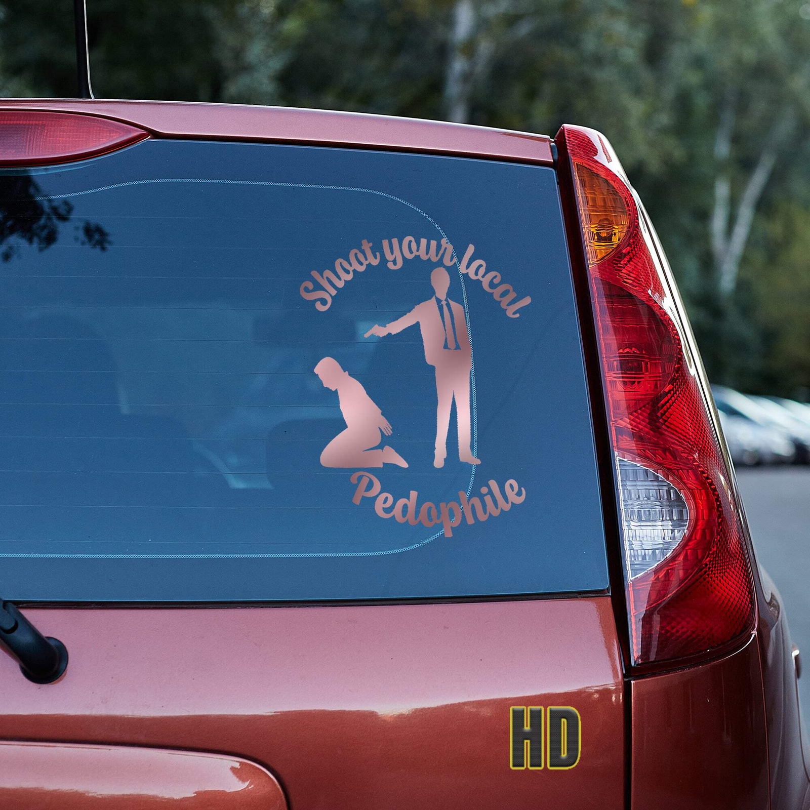 Save the kids 3, anti pedo, YAP, MAP, vinyl decal, unalive, truck window car