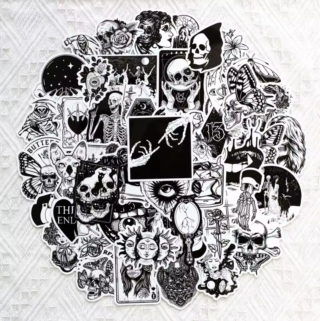 10 pc Gothic Sticker Set Collectible Stickers ST9