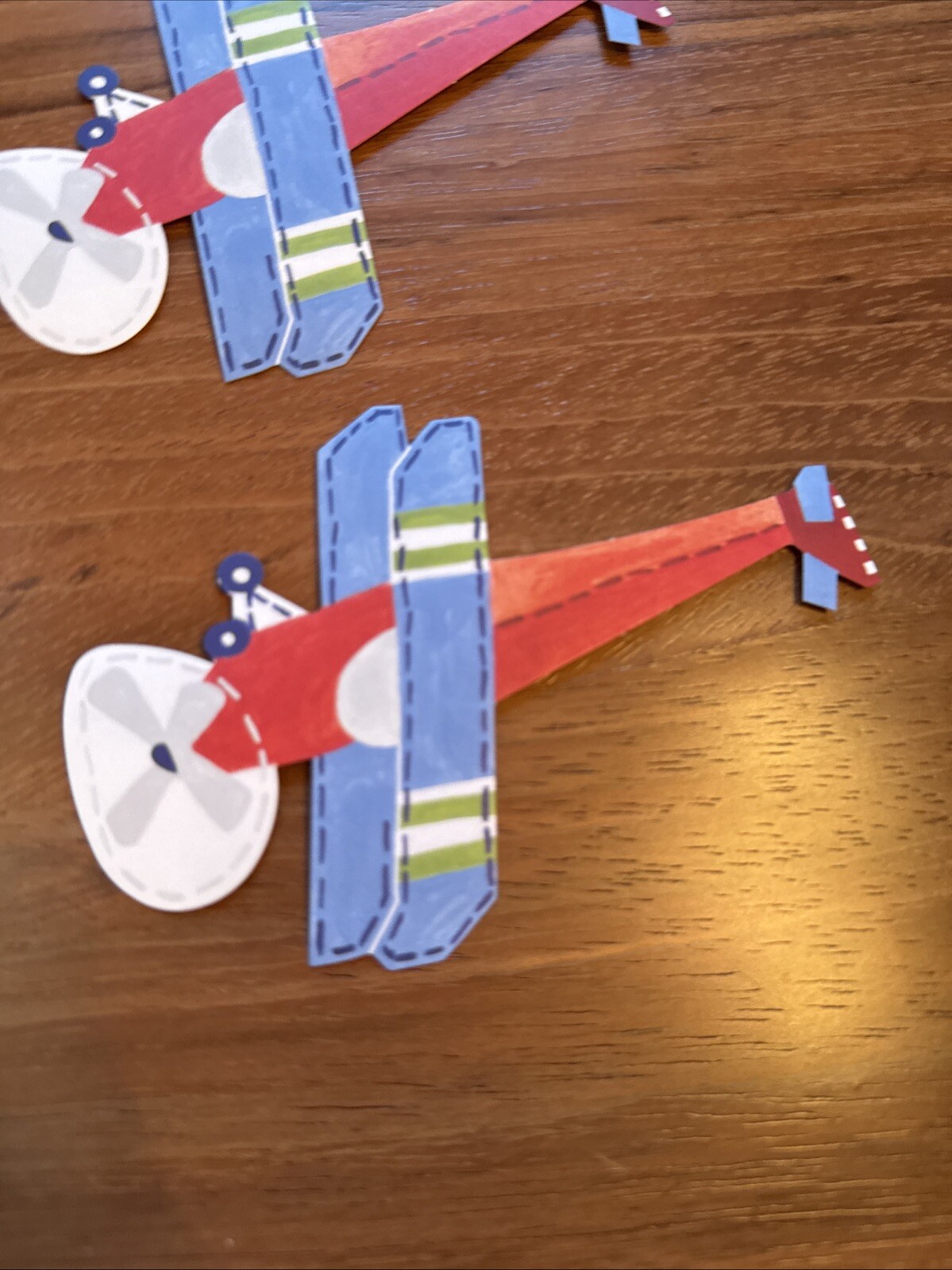 NEW 25 Pottery Barn Kids Vintage Airplane Planes Wallies Wall Cutouts Decals