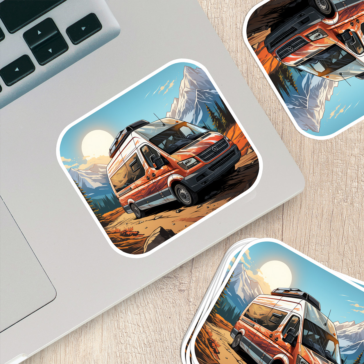 Van Life Vinyl Sticker – Celebrate the Freedom of the Road