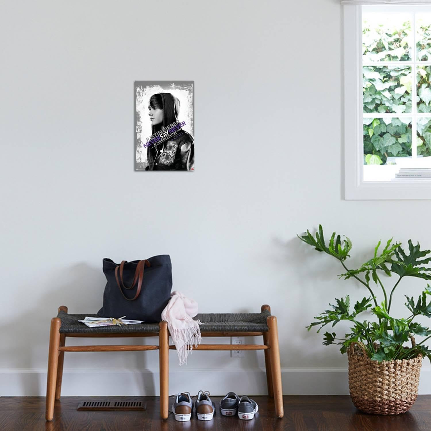 Justin Bieber – Never Say Never Wall Poster, 19L" X 13W", Premium Unframed Versi