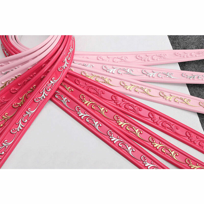 5M waterproof corner embossed wall sticker