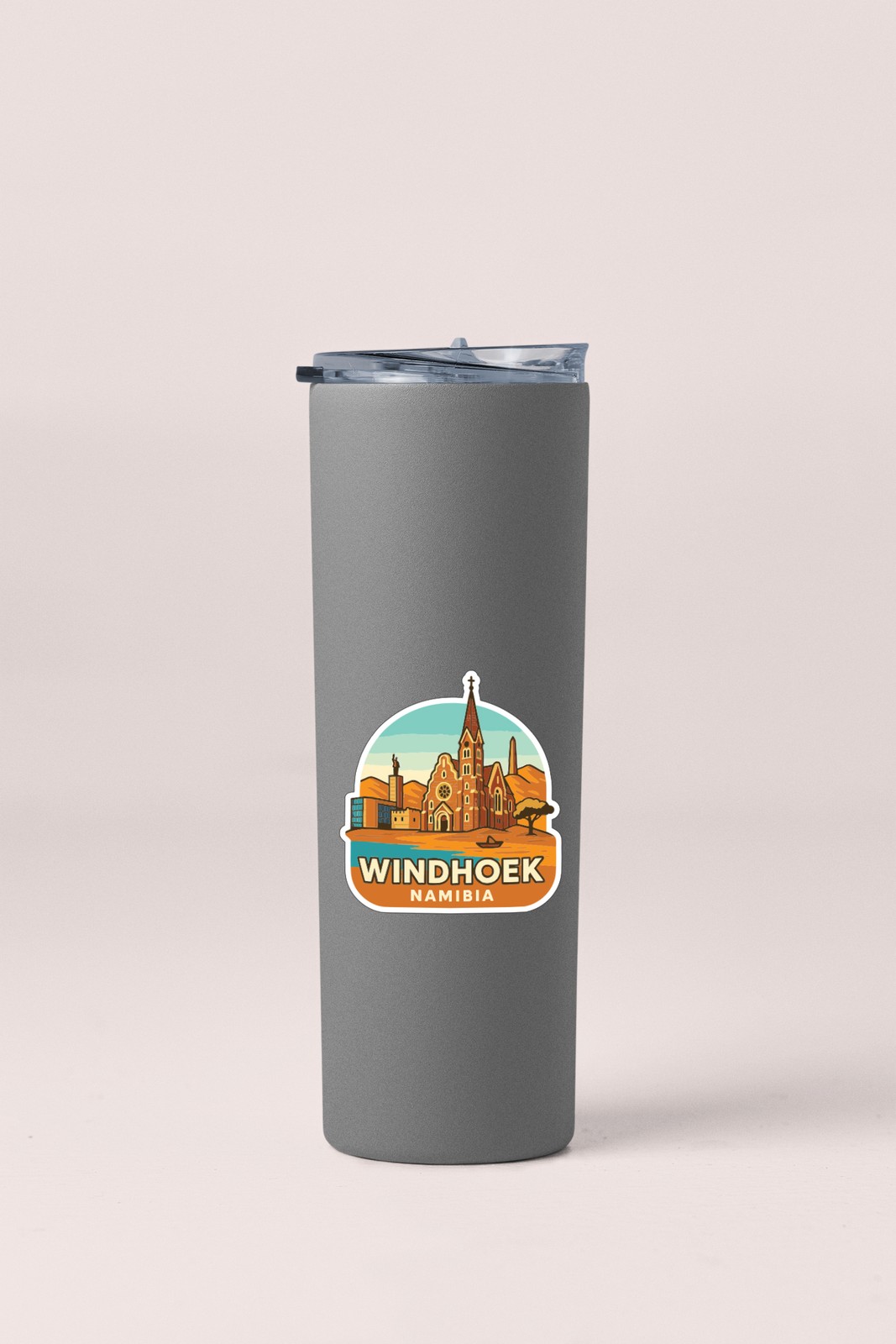 Windhoek Namibia Sticker Decal Vinyl Die-Cut City Skyline Landmark Design