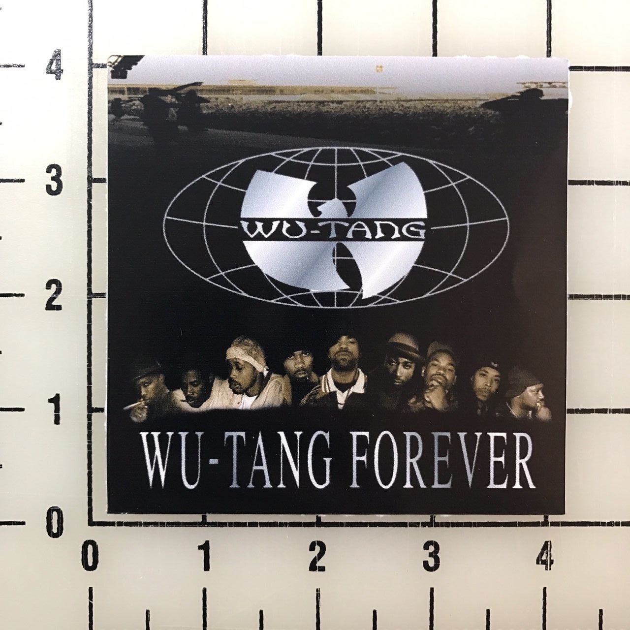 Wu Tang Clan Forever 4" Wide Vinyl Decal Sticker BOGO