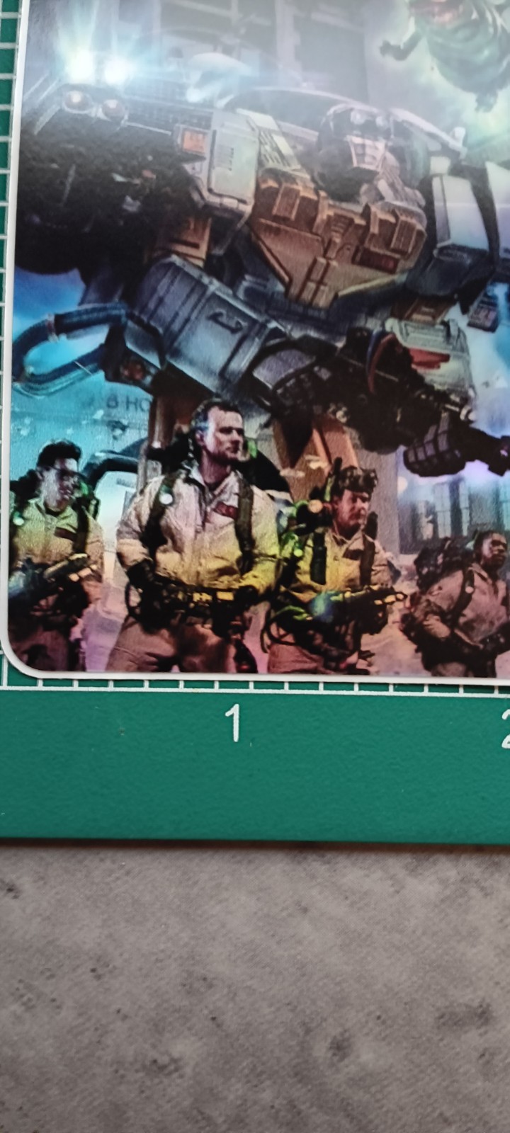 TRANSFORMERS X GHOSTBUSTERS CROSSOVER X HOLOGRAPHIC VYNIL STICKER