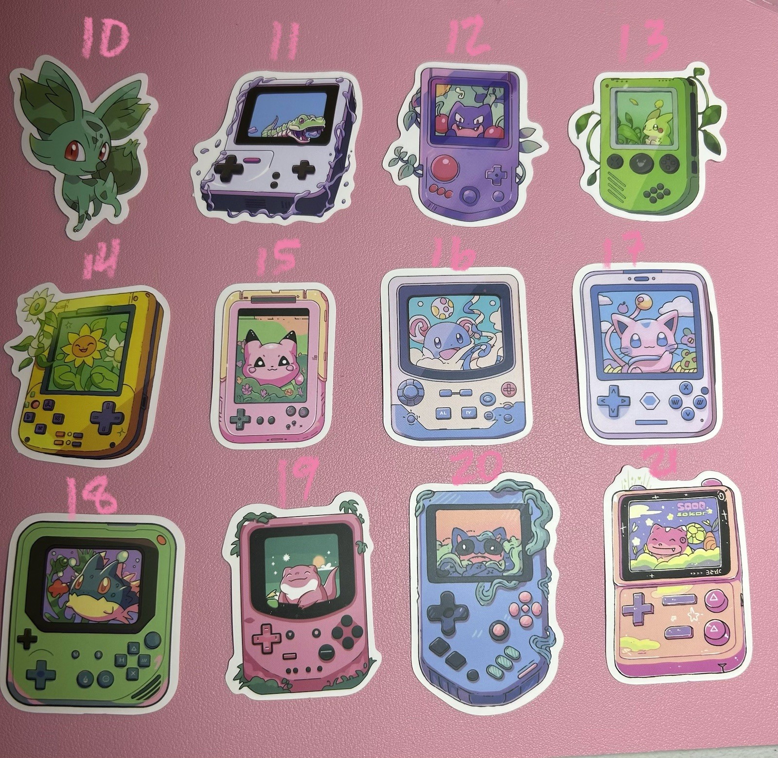 Pokémon, Demon Slayer And More Anime Stickers