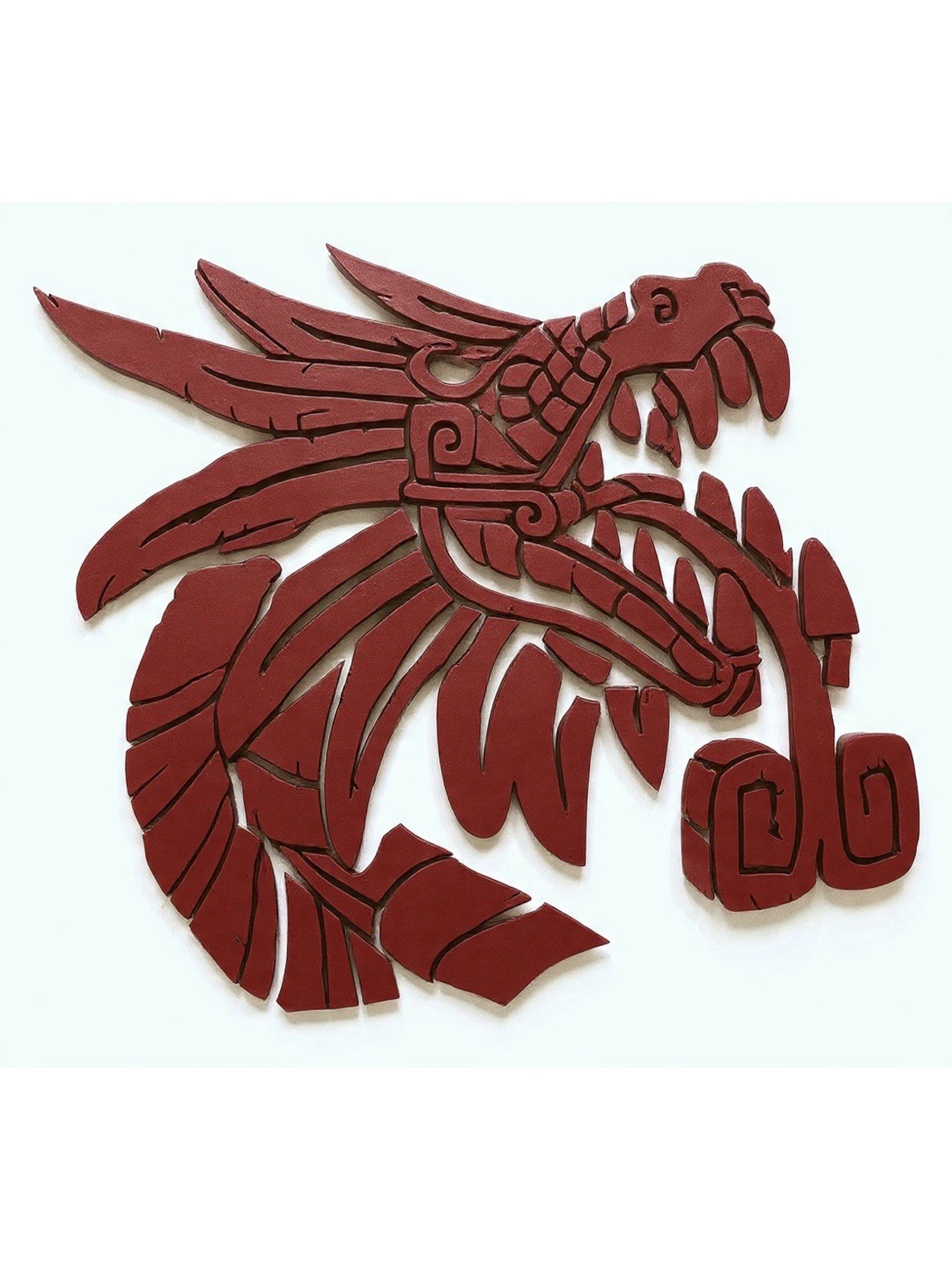 Quetzalcoatl Sticker/Decal Permanent Vinyl, Mexico,Aztec, Laptop, Helmet