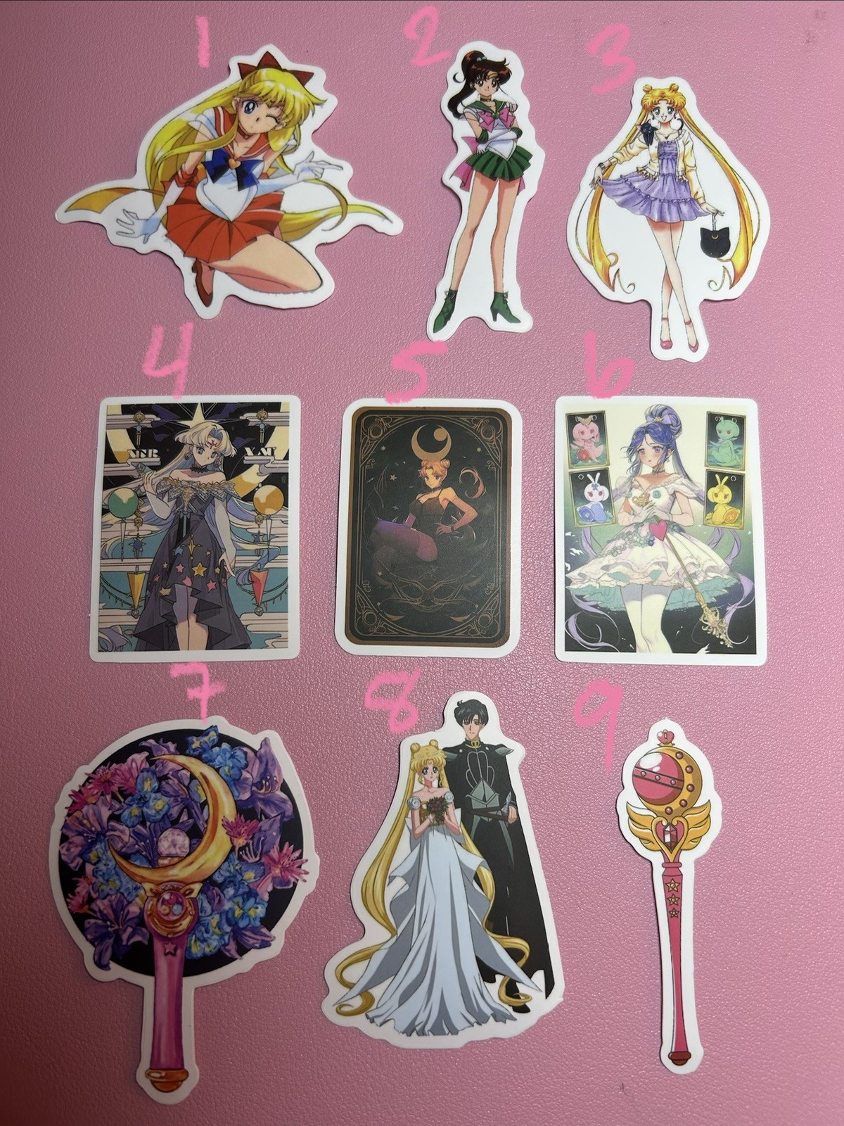 Sailor Moon And More Anime Stickers