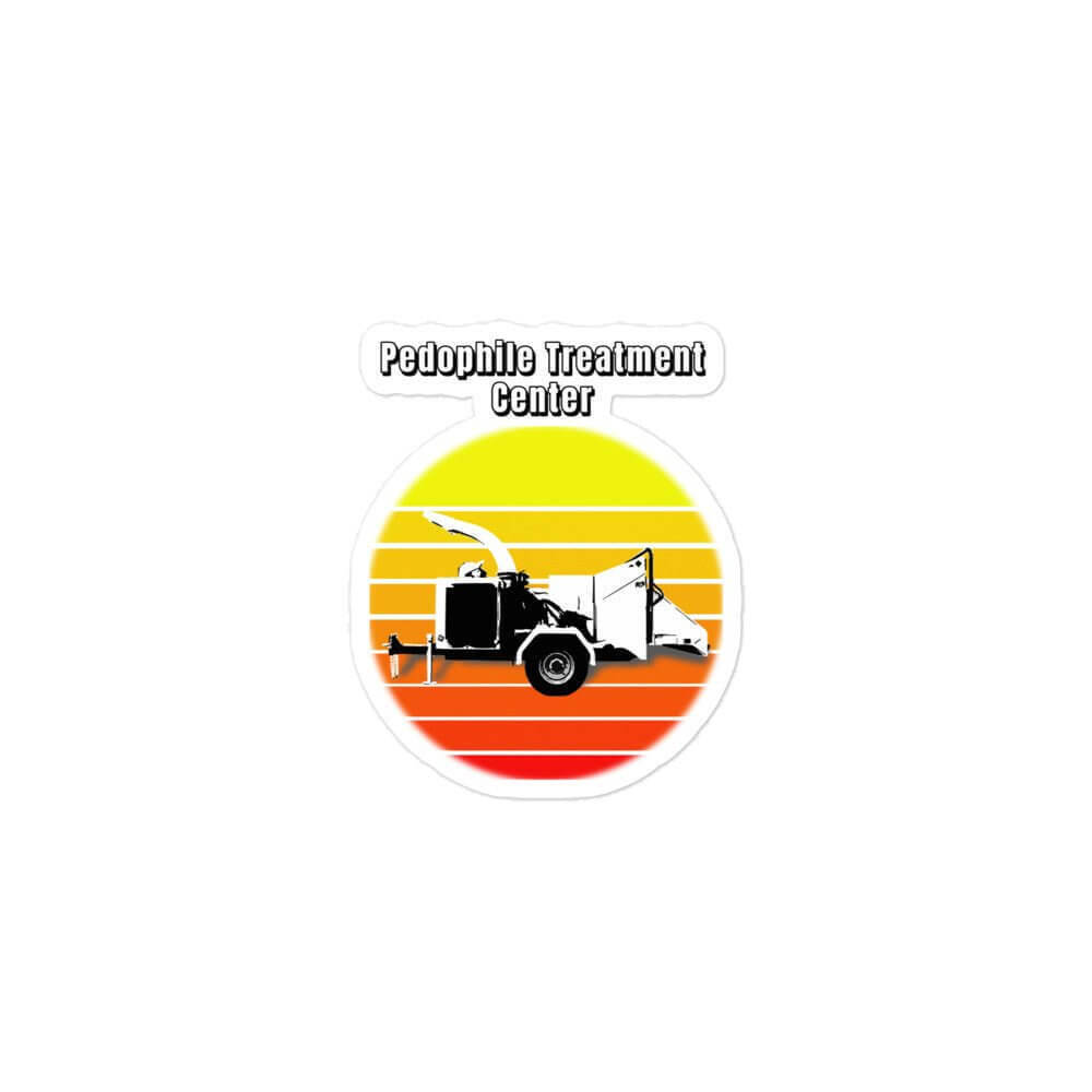 Pedophile Treatment Center – Bubble-free stickers