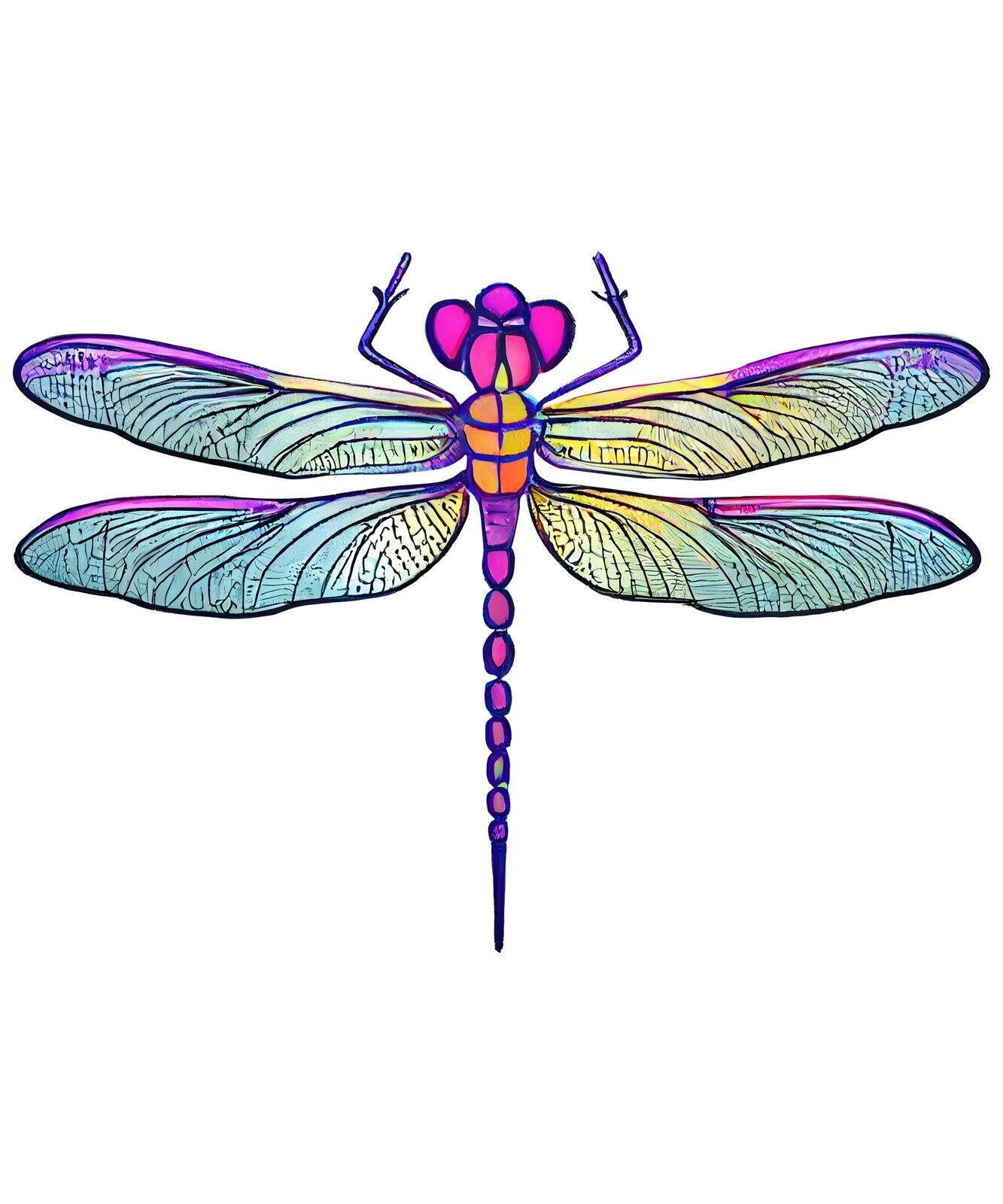 Dragonfly Sticker Decal