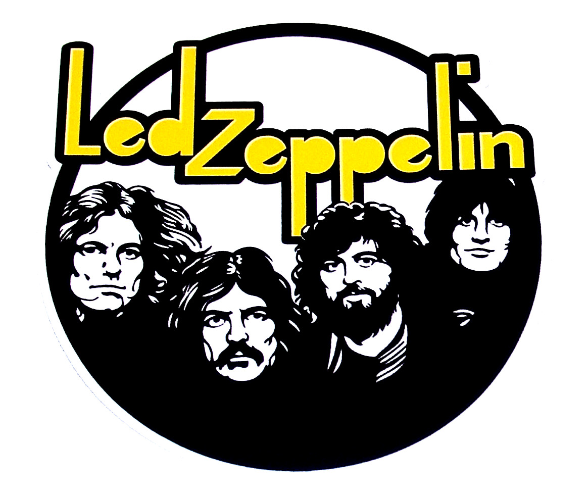 Led Zeppelin – LARGE Die Cut Large Sticker Decal Music Band Rock
