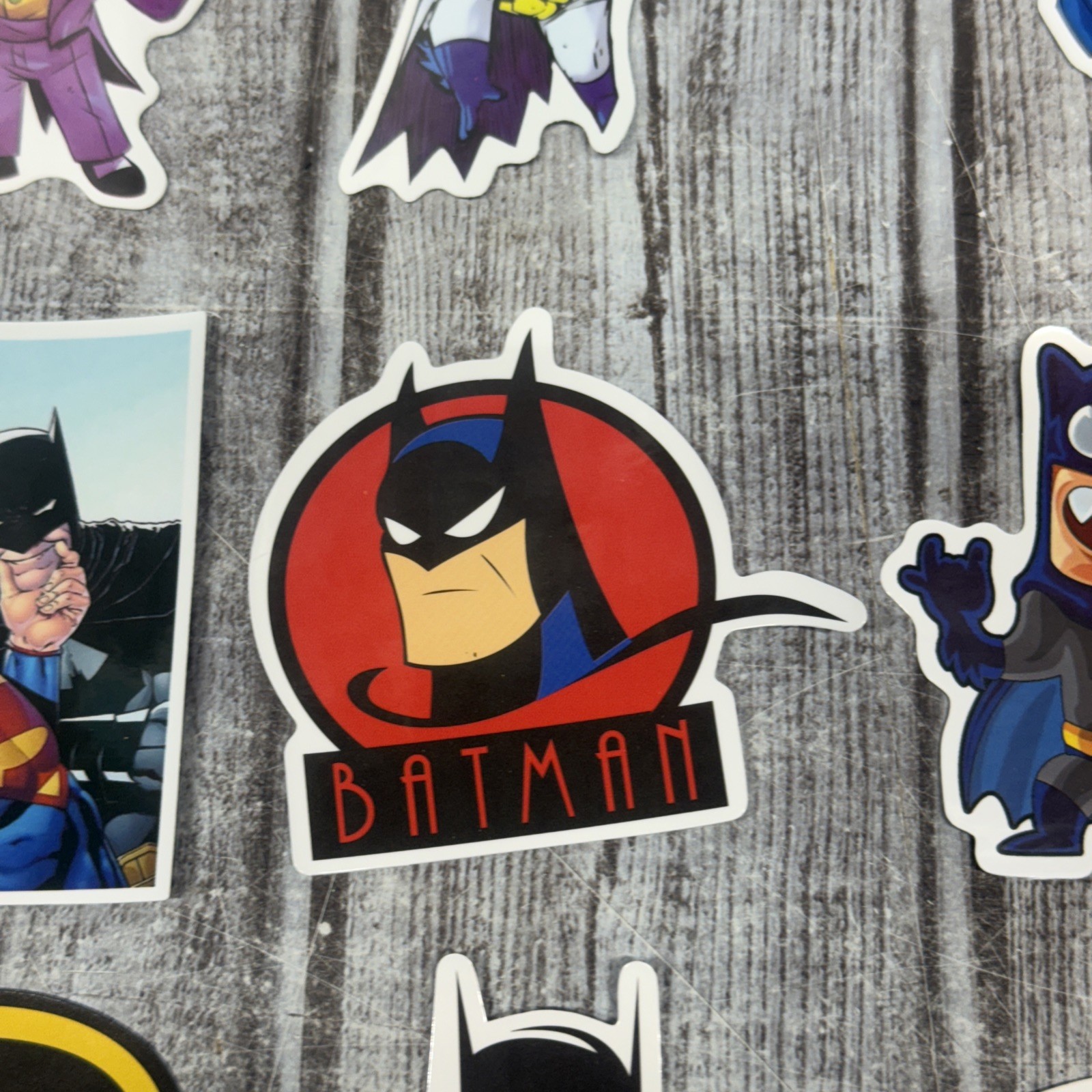 Batman Sticker Lot Of 18 Joker Harley Quinn Robin Water Bottle Laptop Fun DC Art