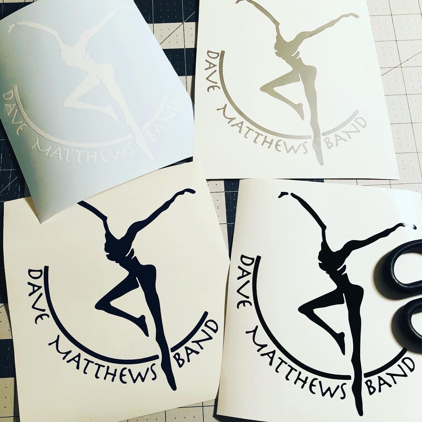 Vinyl Decal for Window – Fire Dancer (Dave Matthews Band)