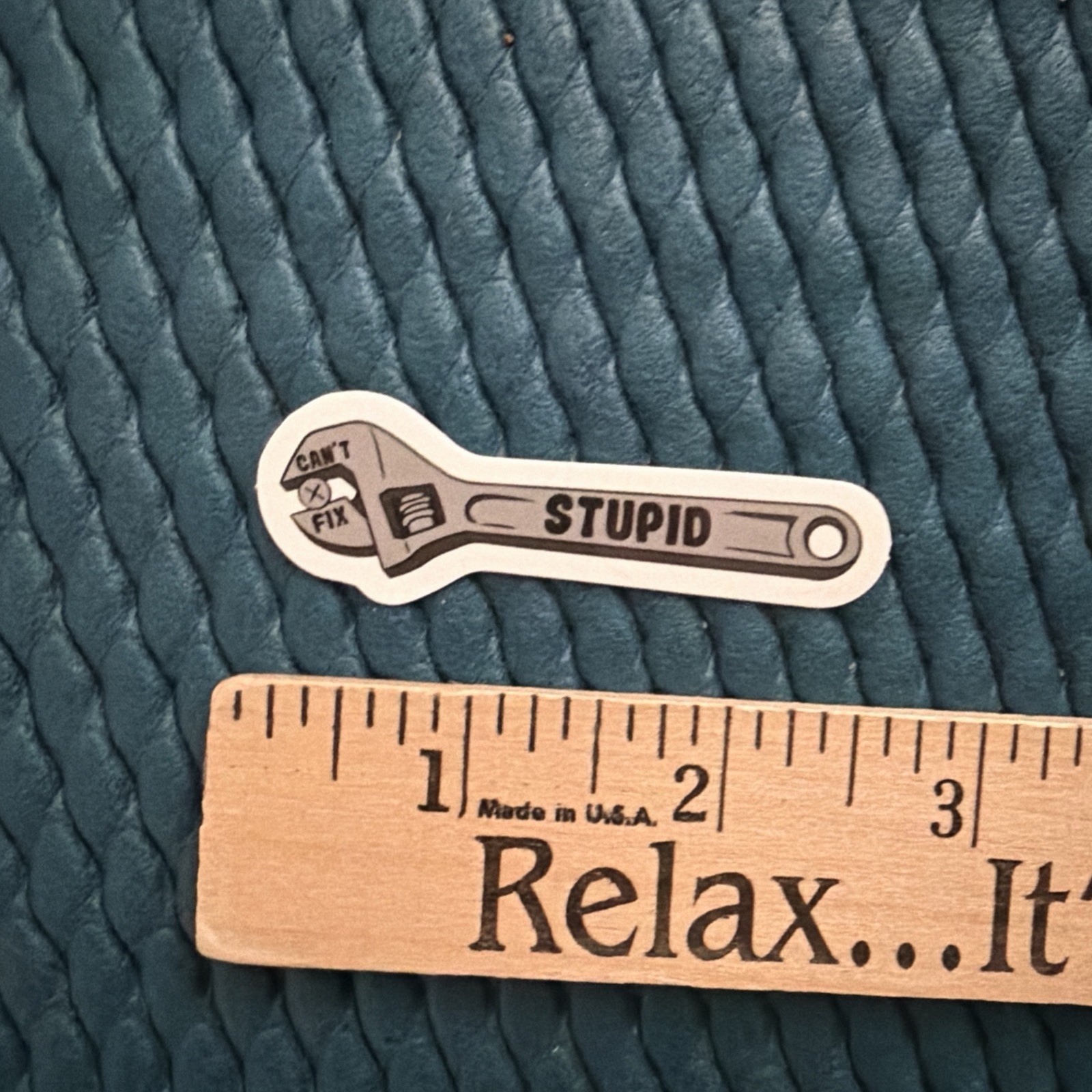 Funny and Sarcastic Glossy Printed Vinyl Stickers 15 Pieces