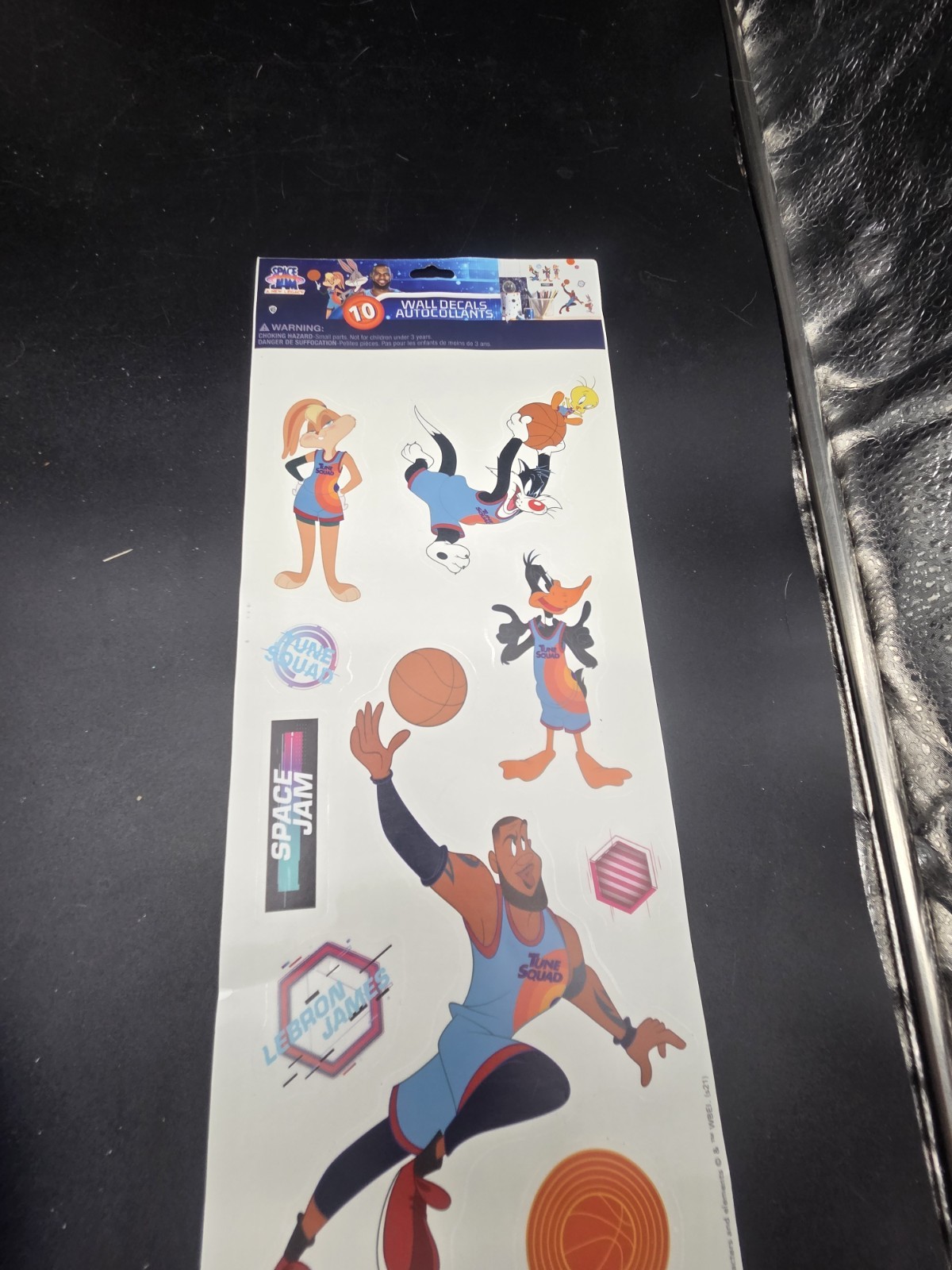 Space Jam A New legacy 10 Wall Decals Autocollants Lebron James