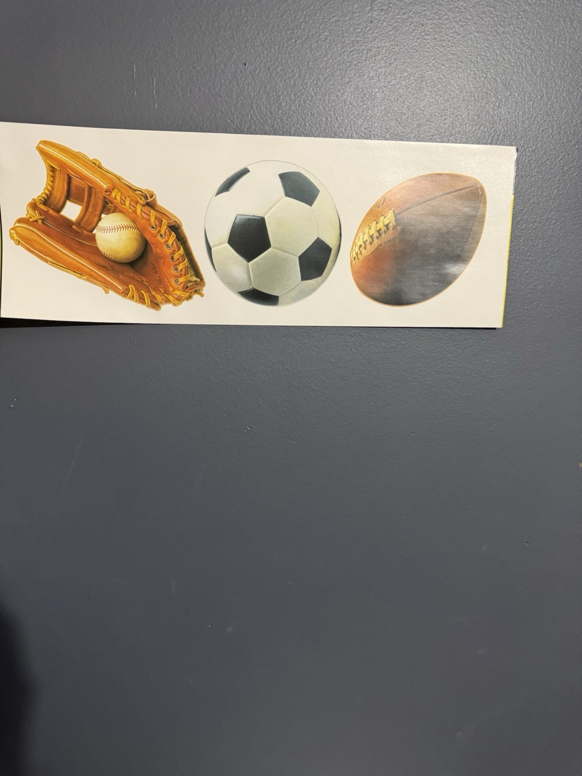 New Wall Sticker Basketball Soccer Football Boxing Wall Creation Multicolor Numb