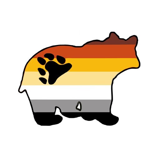 Gay Bear Stickers lgbt lgbtq rainbow cub laptop