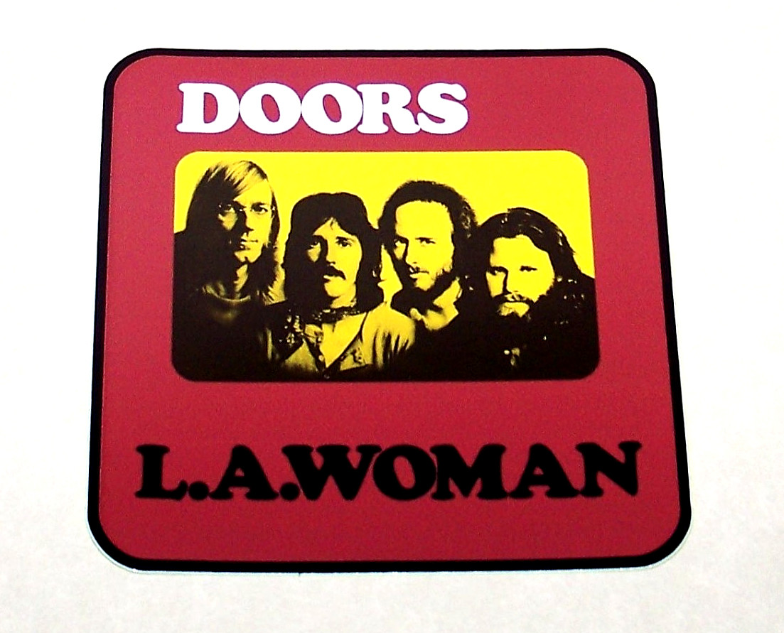 The Doors – LARGE Die Cut Sticker Decal Music Band L.A. Woman