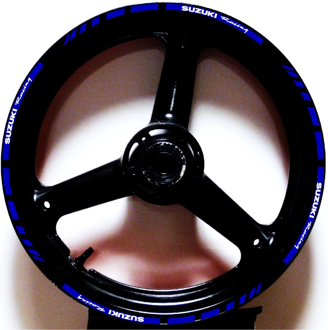 CUSTOM GP RIM STRIPE WHEEL DECAL TAPE STICKER SUZUKI Racing GSX 600 750 KATANA R