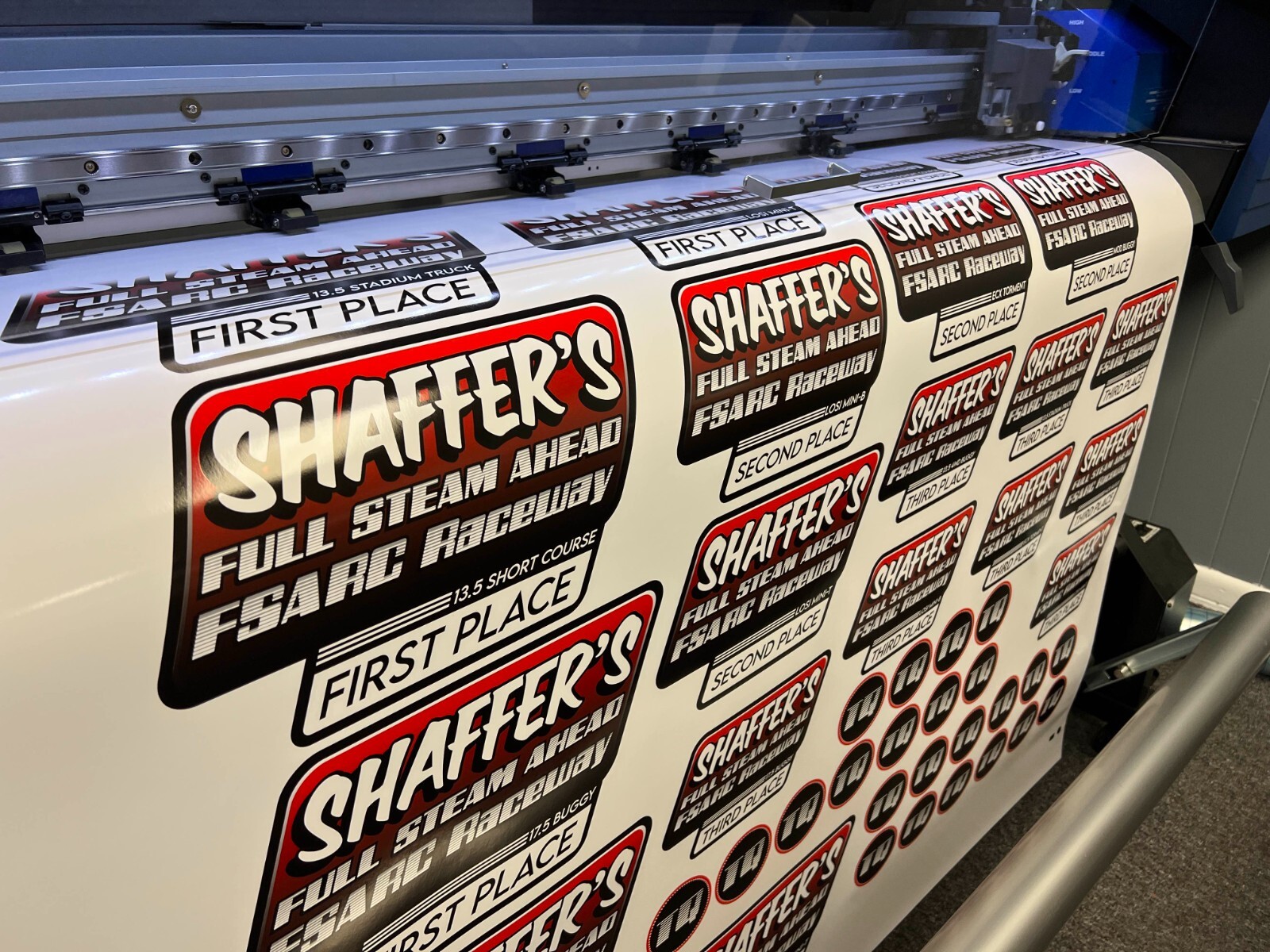 25 50 100 250 Custom Stickers, Decals, Labels, Logos in Sizing of Choice