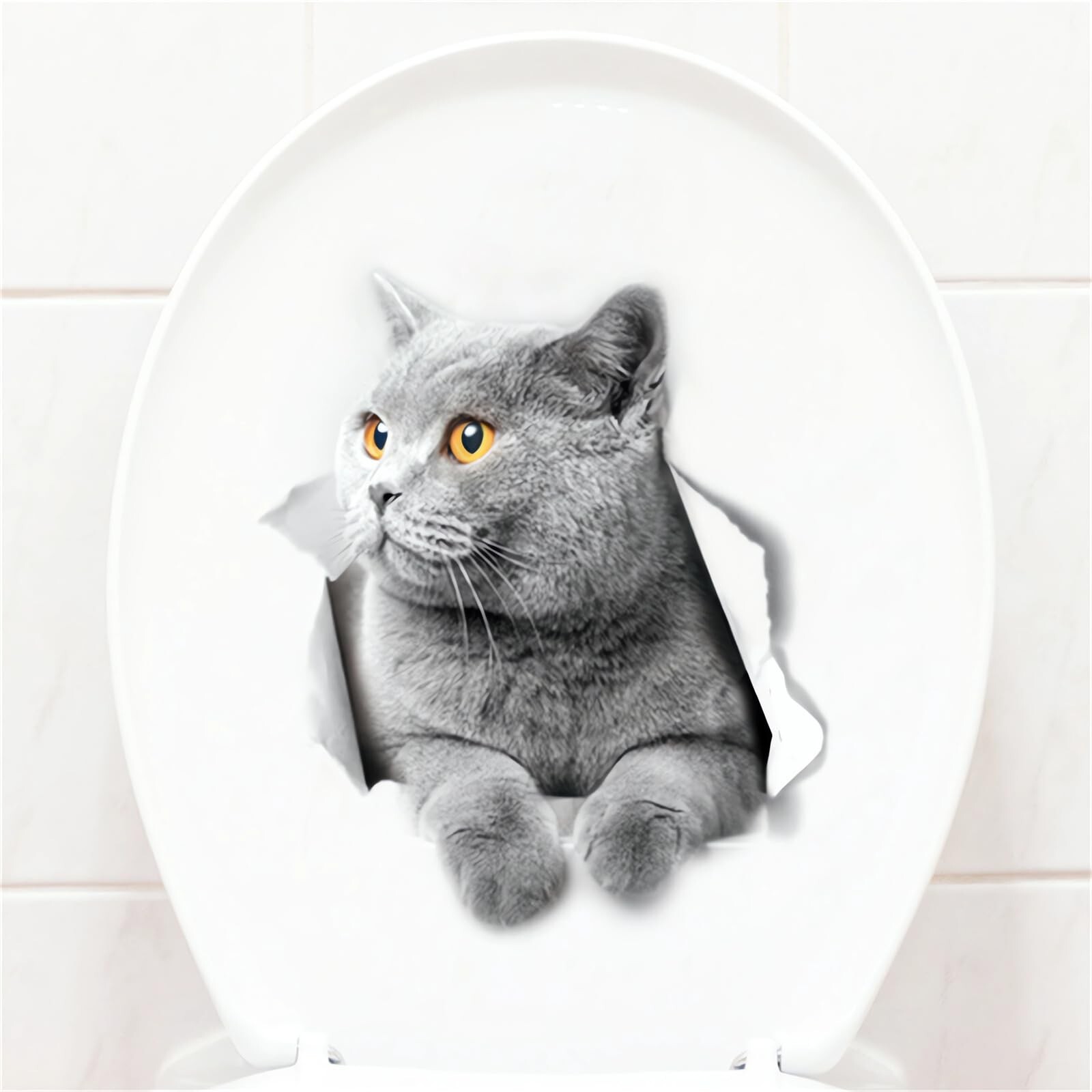 Little Cat 3D Wall Stickers, sacinora Cute Kitten Animal DIY Wall Decals Remo…