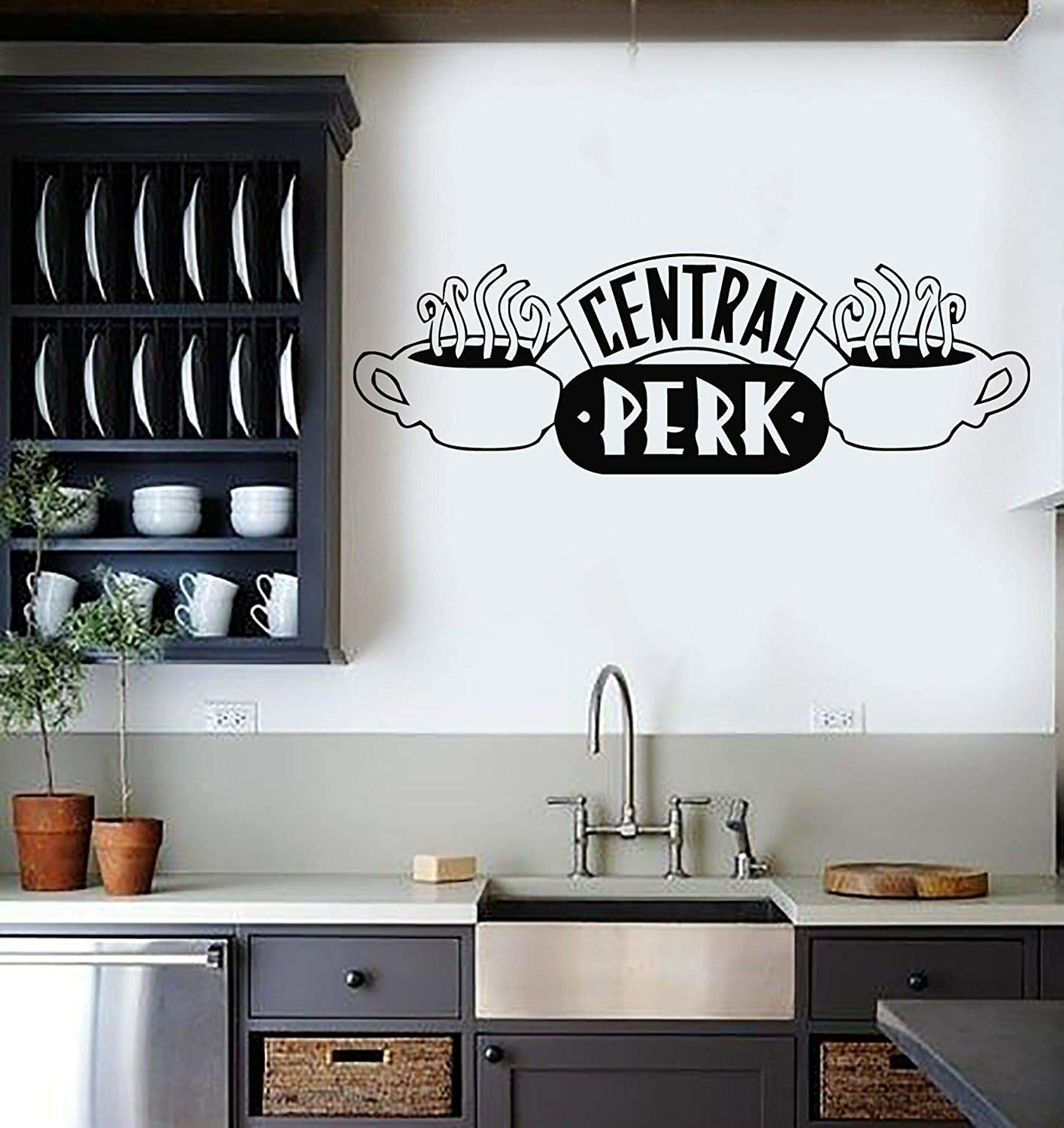 Central Perk FRIENDS TV Show Wall Sticker Home Room Vinyl Art Decal Decors