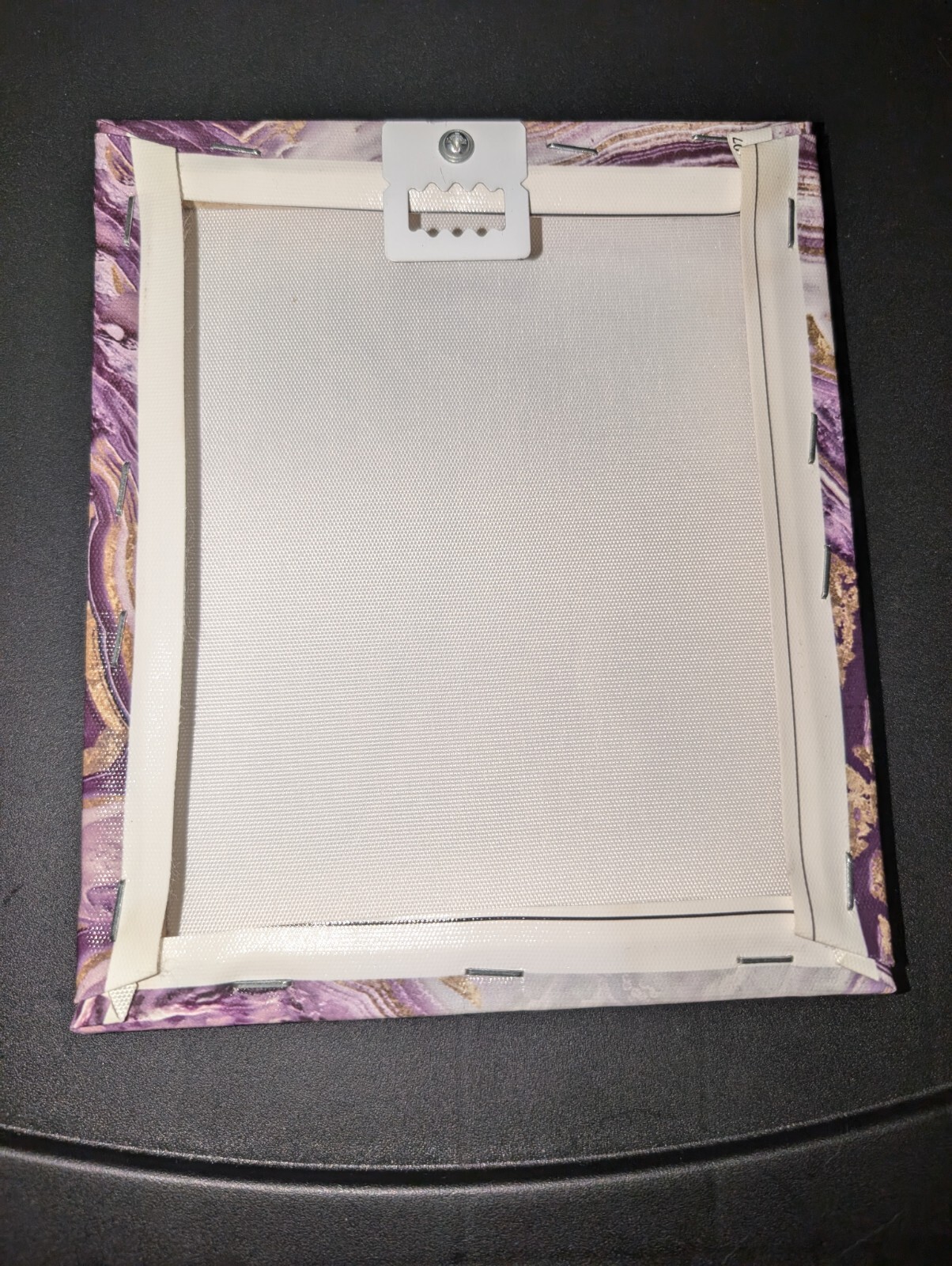 Purple Gold And White Wall Decor 3pk