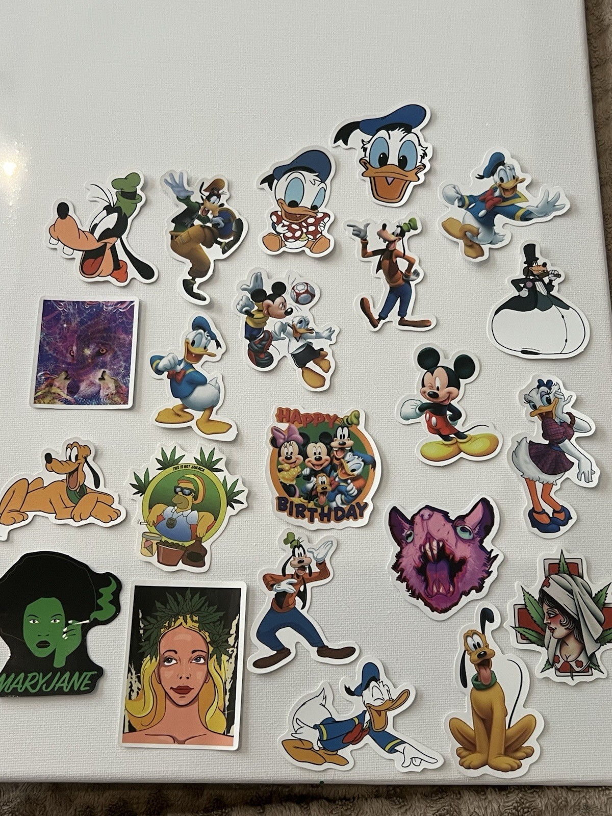 Vinyl Sticker Lot Multicolor Water Resistant Animals Nature Disney Inspirational