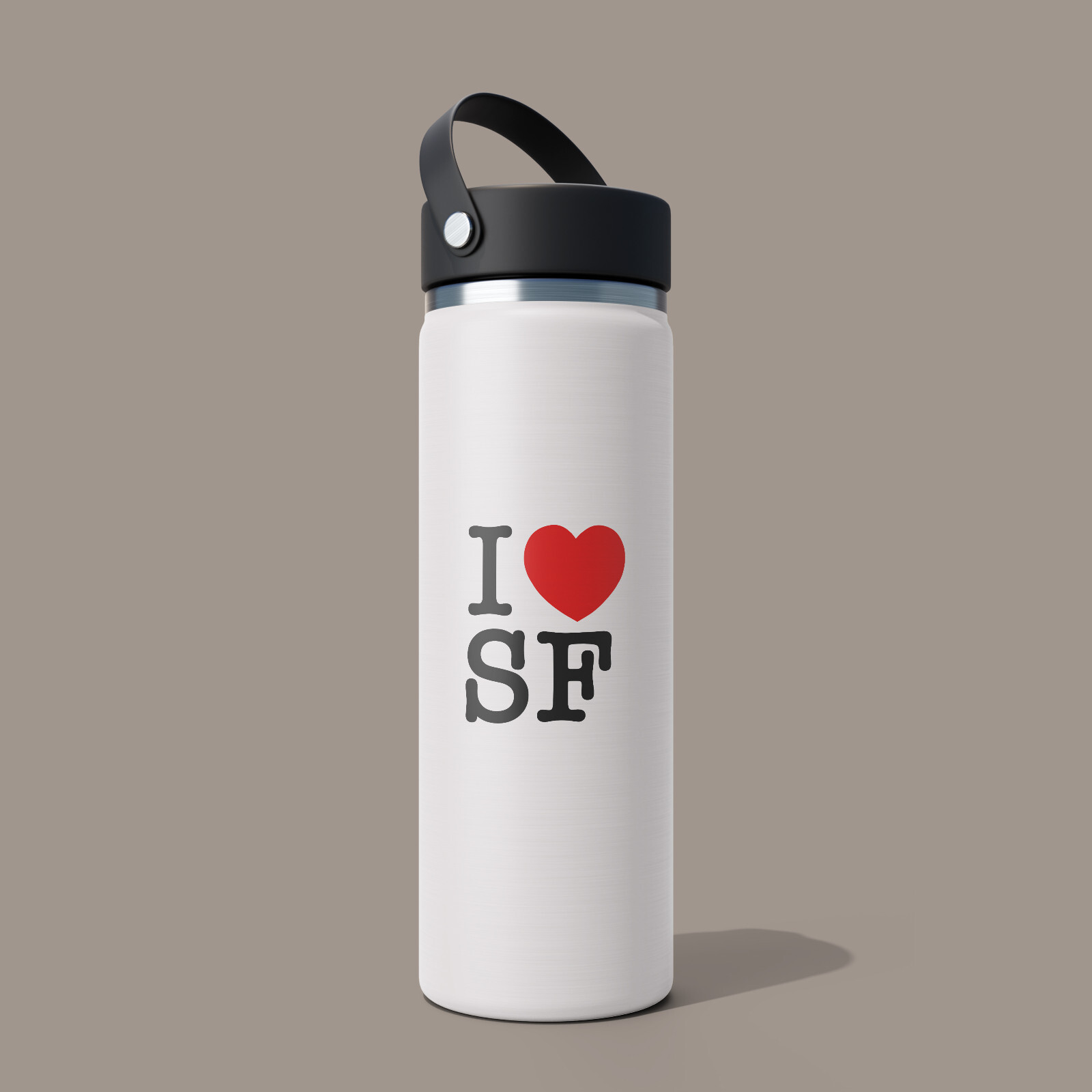 I Love SF Design Vinyl Sticker Decals
