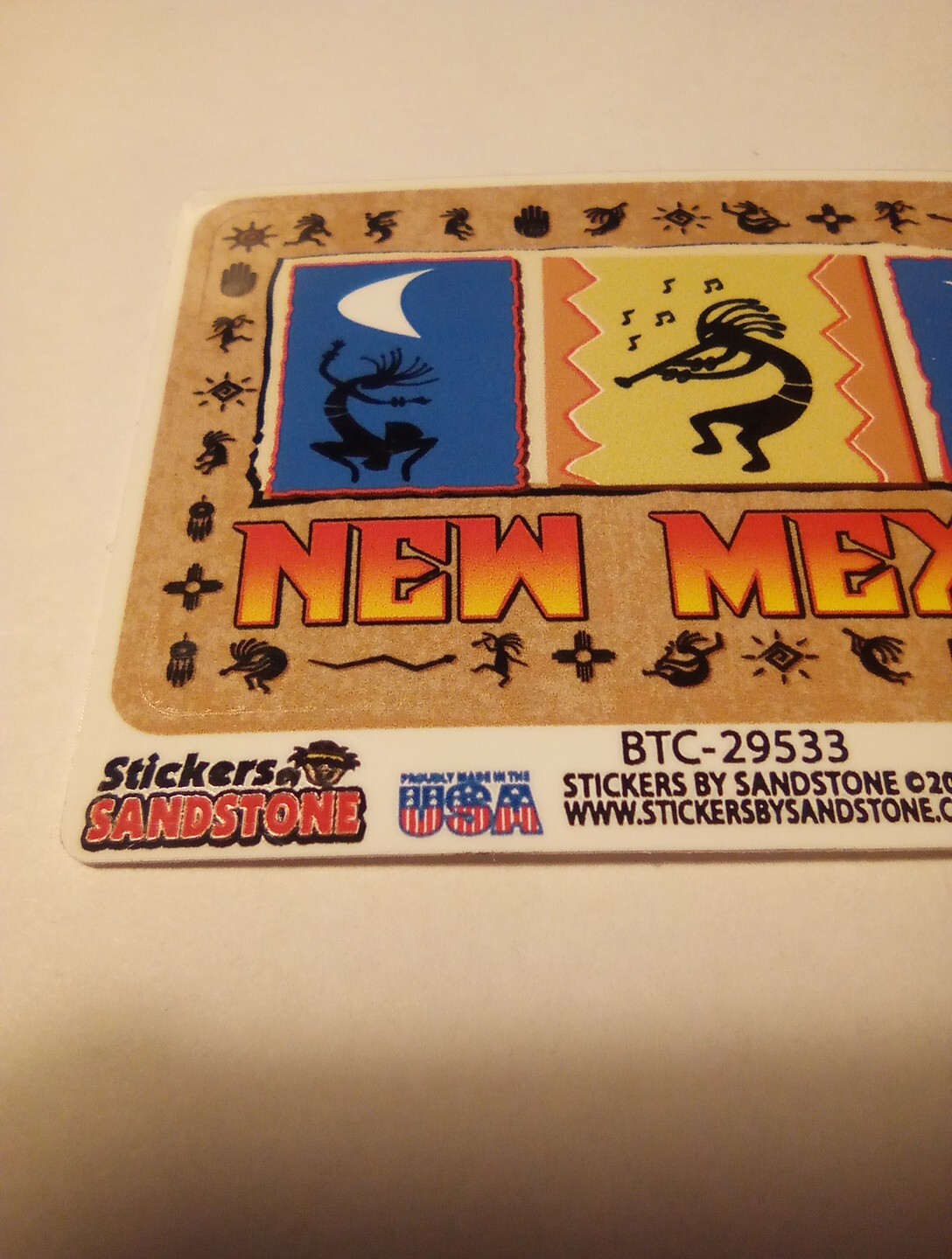 NEW MEXICO LOGO STICKER GREAT FOR ANY COLLECTION NEW!