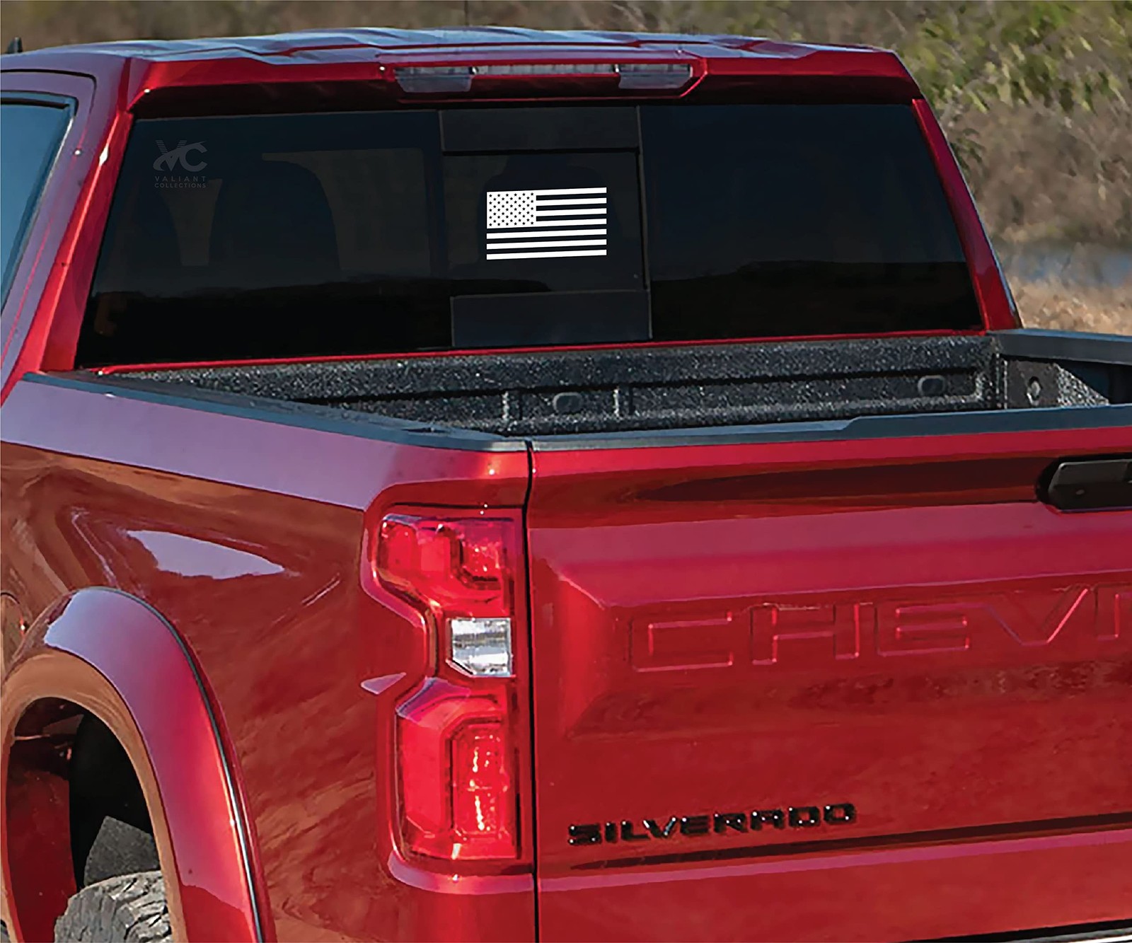– American Flag Sticker – Vinyl USA Flag Sticker for Car, Truck, and