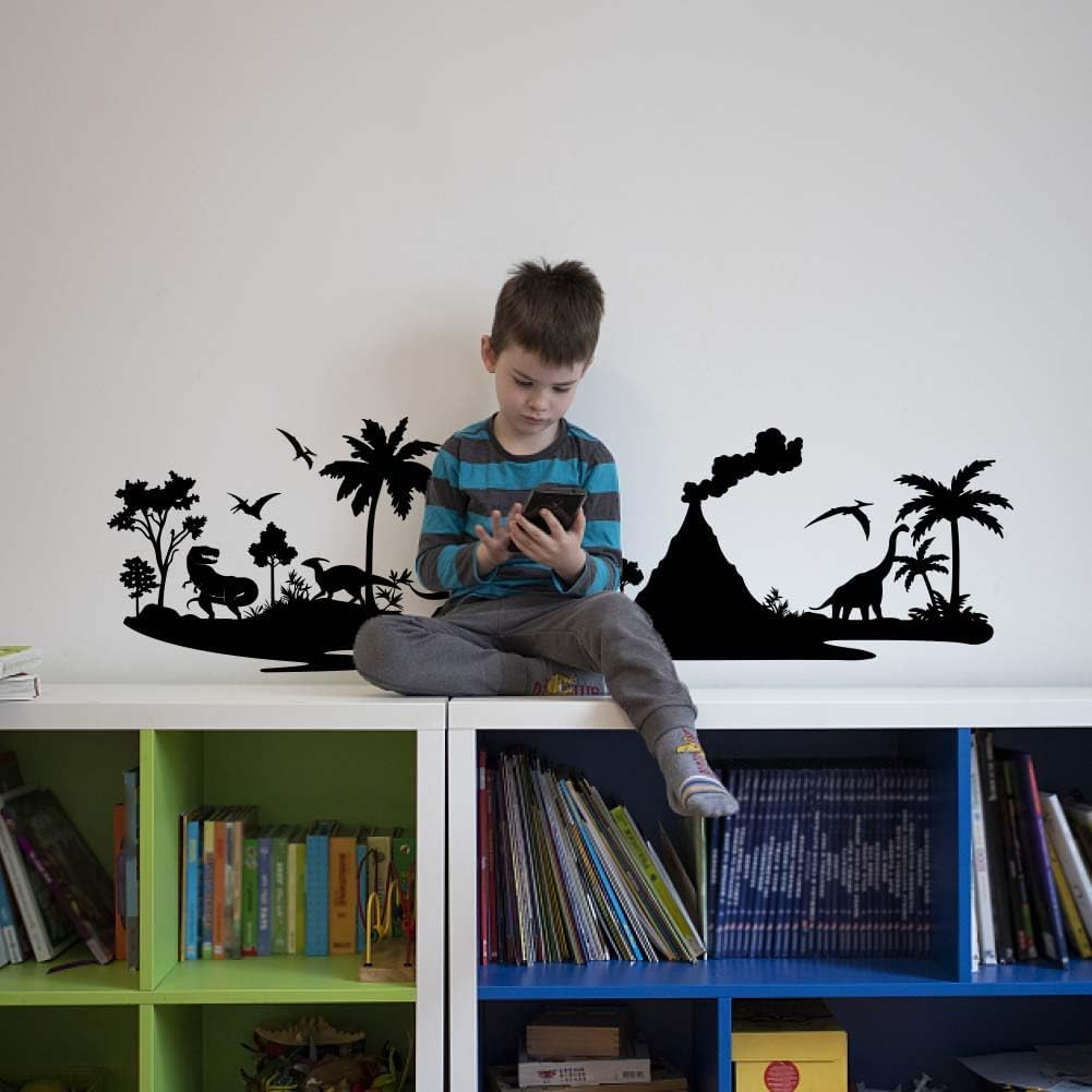 Colorful Flying Dragon Wall Stickers Vinyl Art for Kids Room Nursery Decals