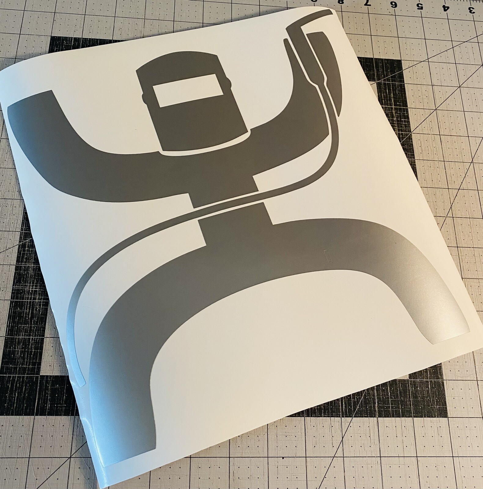 Vinyl Decal for Window – Welder, Various Colors & Sizes