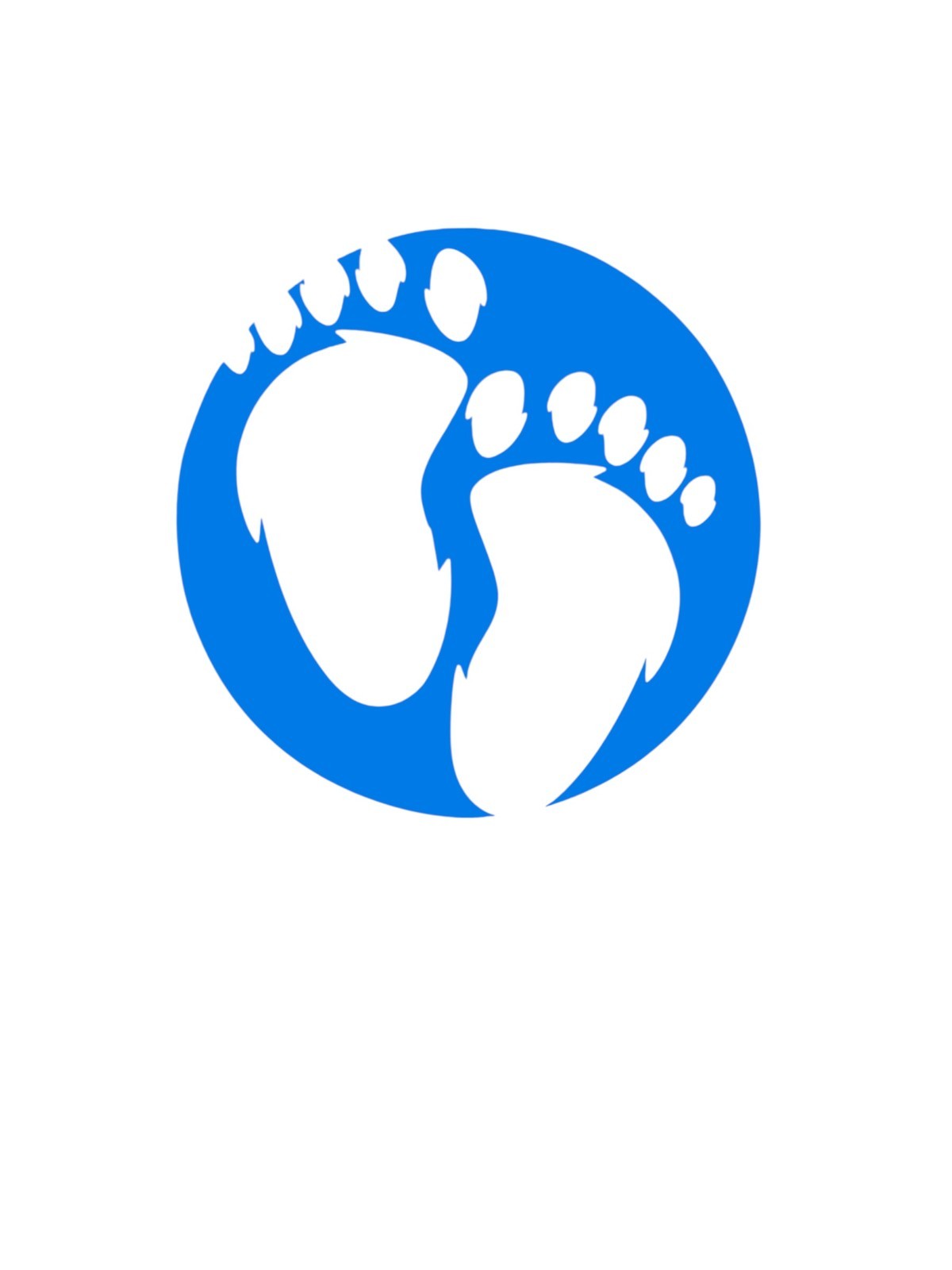 Bigfoot print decal vinyl decal for cars trucks laptop most smooth surfaces