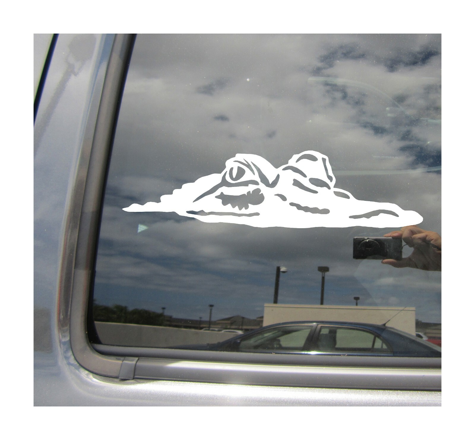 Crocodile – Reptile Alligator Croc High Quality Window Vinyl Decal Sticker 01203