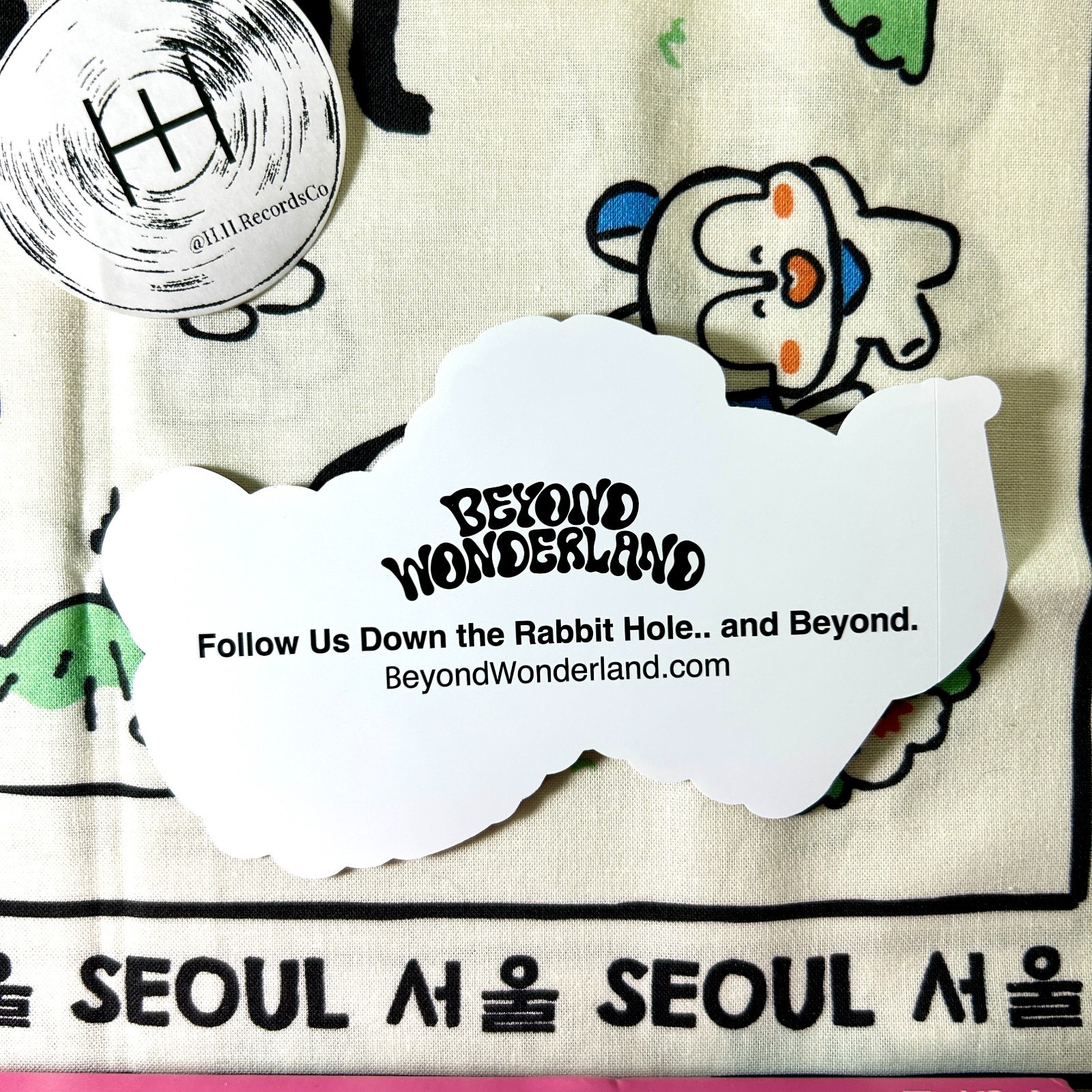 EDC 2026 Official Beyond Wonderland Sticker Waterproof Vinyl Car Decal Insomniac
