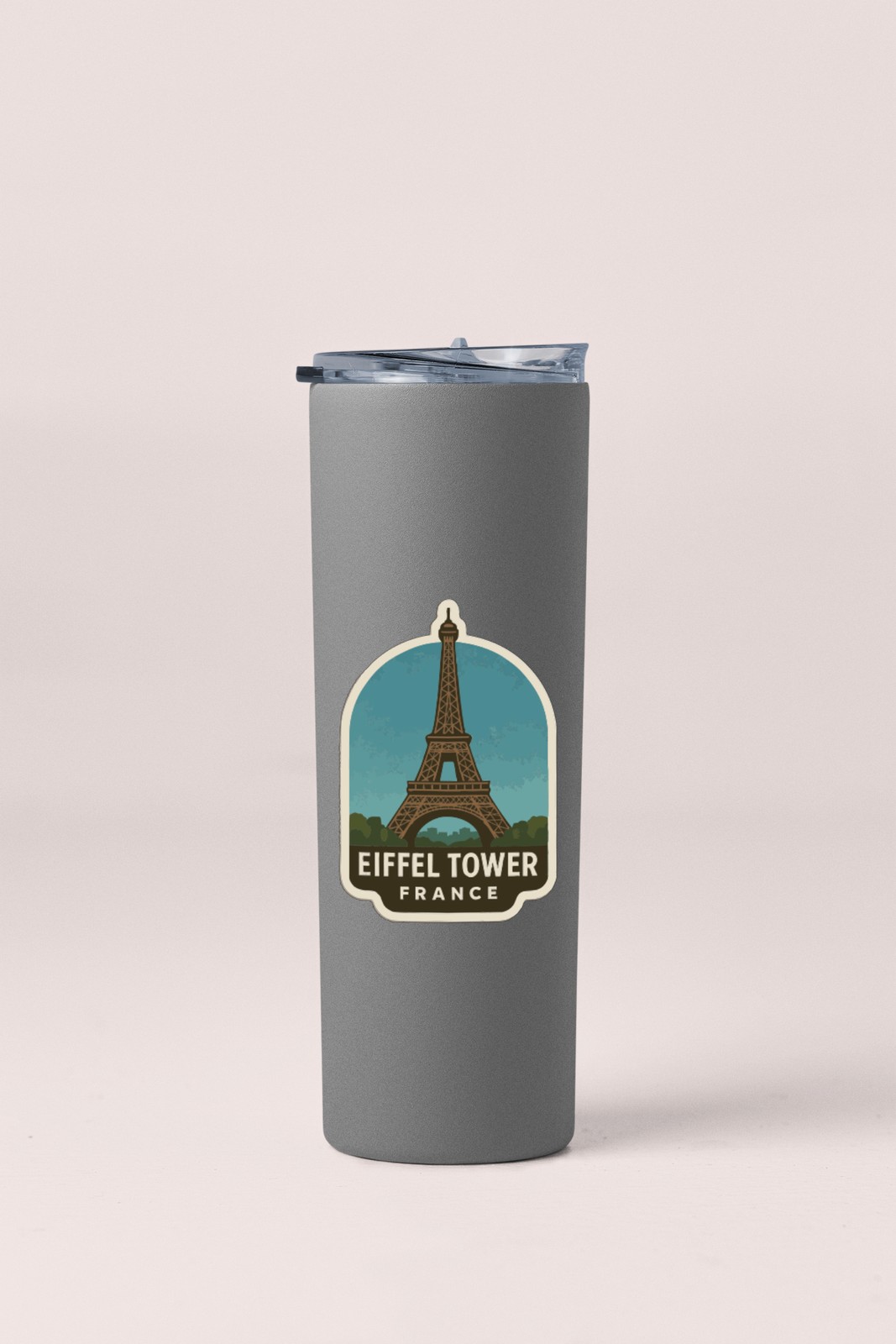 Eiffel Tower France Sticker Decal Vinyl Die-Cut Symbolic Landmark Design