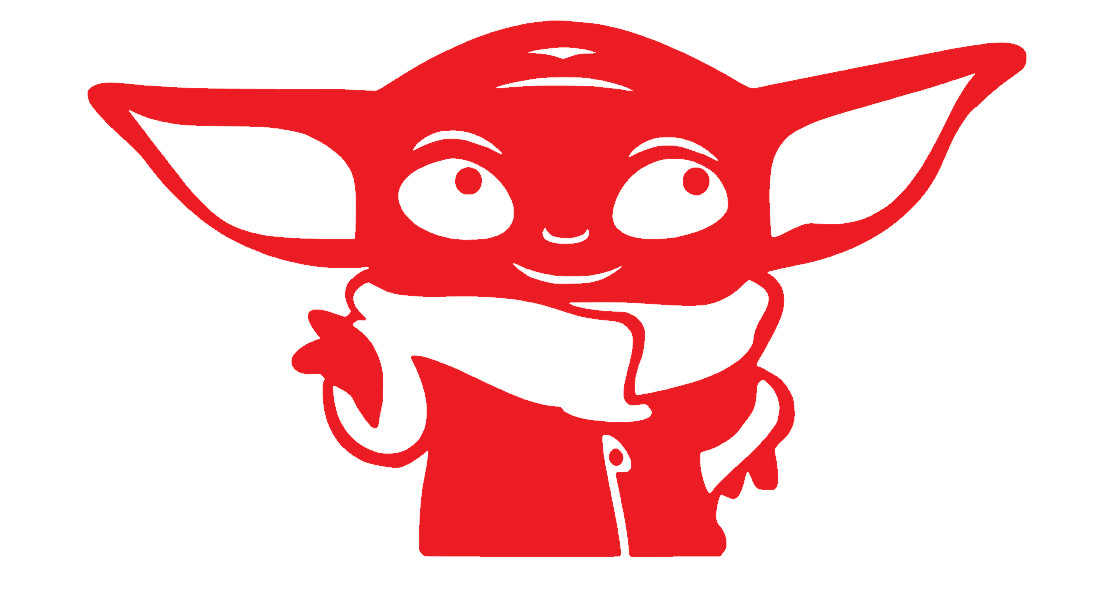 BABY YODA, GROGU, FULL, THE CHILD Decal Stickers for Cars, Window, Laptops,