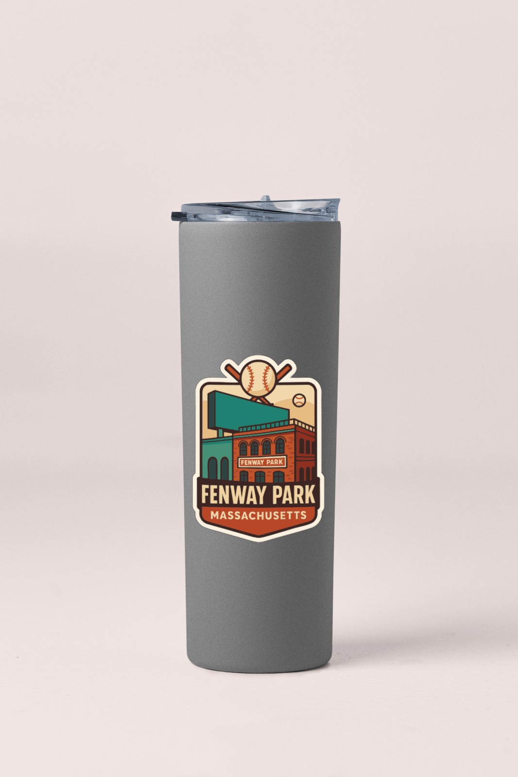Fenway Park Massachusetts Sticker Decal Vinyl Die-Cut Symbolic Landmark Design