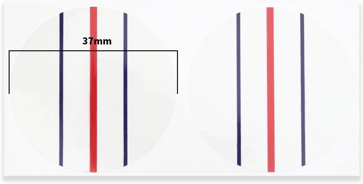 37mm Odyssey Triple Track Two Ball Putter Alignment Aide Vinyl Decal Sticker TWO