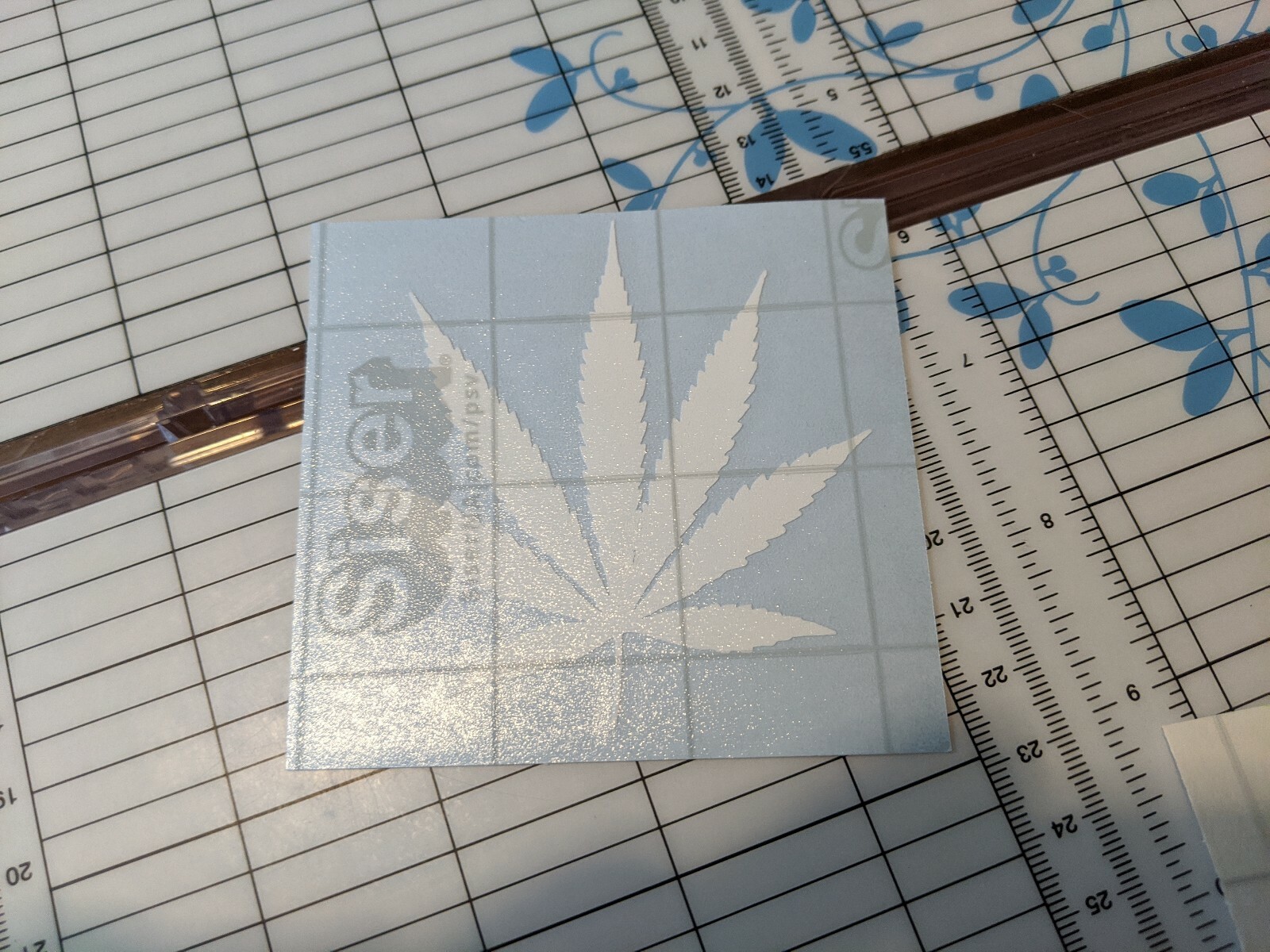 Pot Leaf Cannabis Vinyl Decal Sticker 420 Marijuana Weed 3"