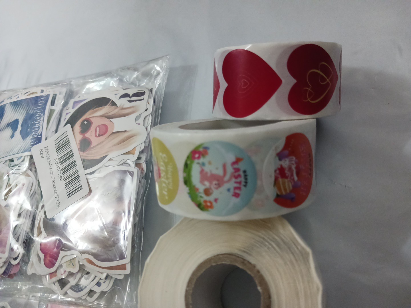Sticker Lot. over 1000 stickers. spiderman, taylor S, animals, monsters, hearts