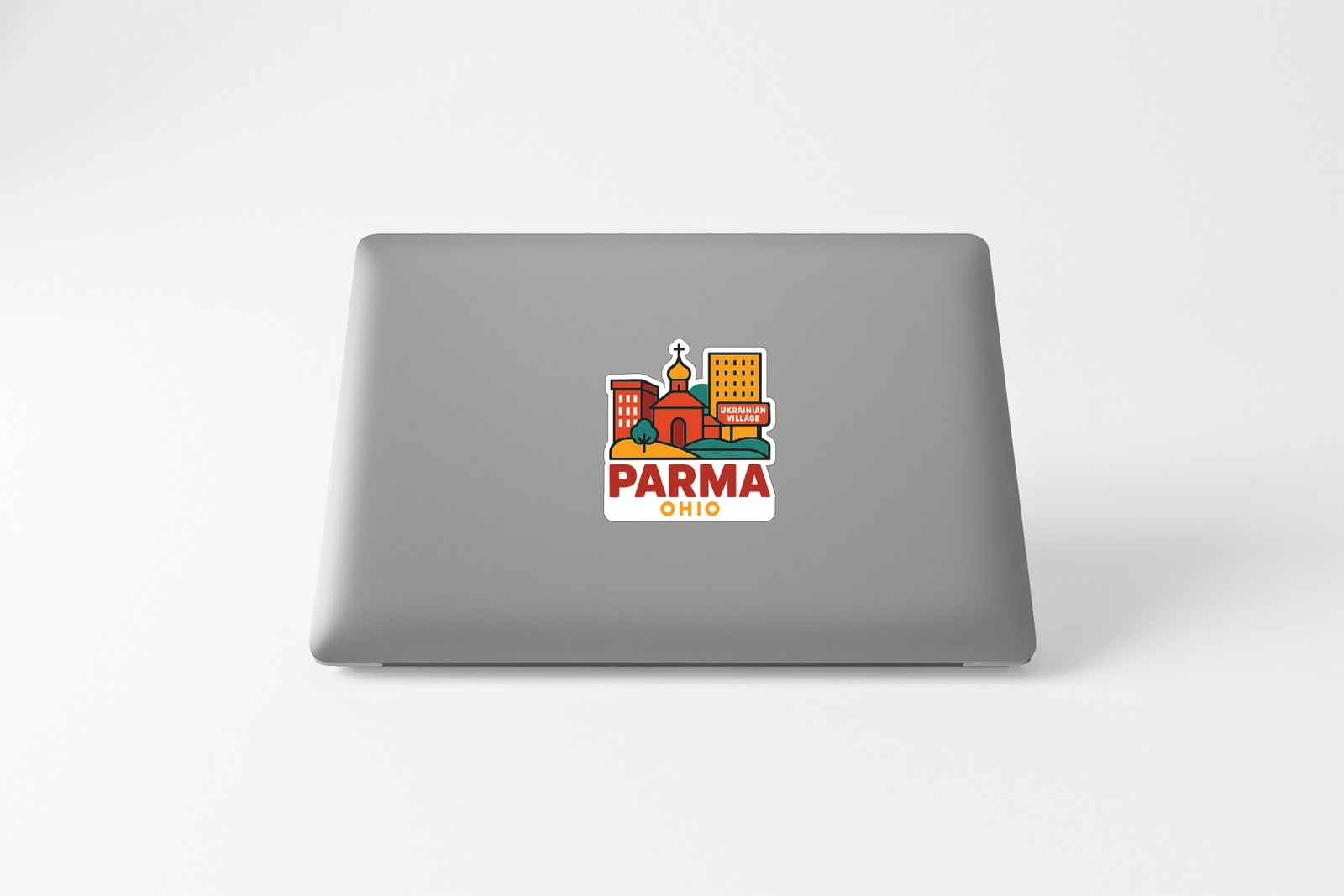 Parma Ohio Sticker Decal Vinyl Die-Cut City Skyline Landmark Design