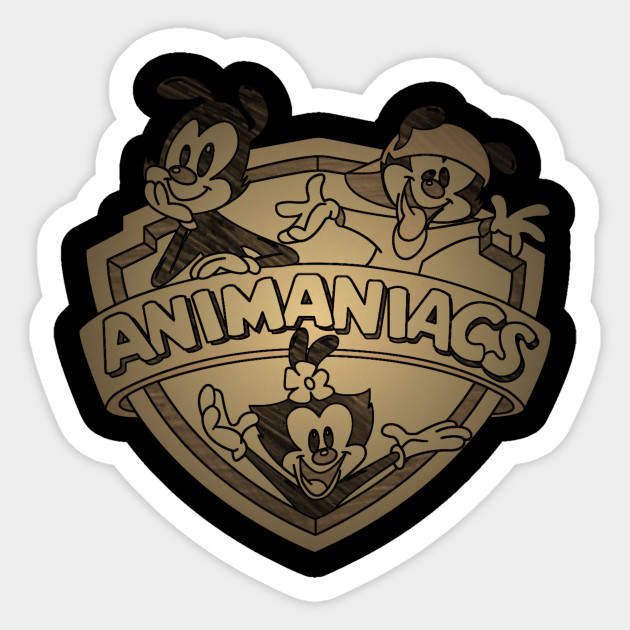 Animaniacs Wakko Yakko Dot 90s Animation Vinyl Decal Room Decor Sticker Bumper