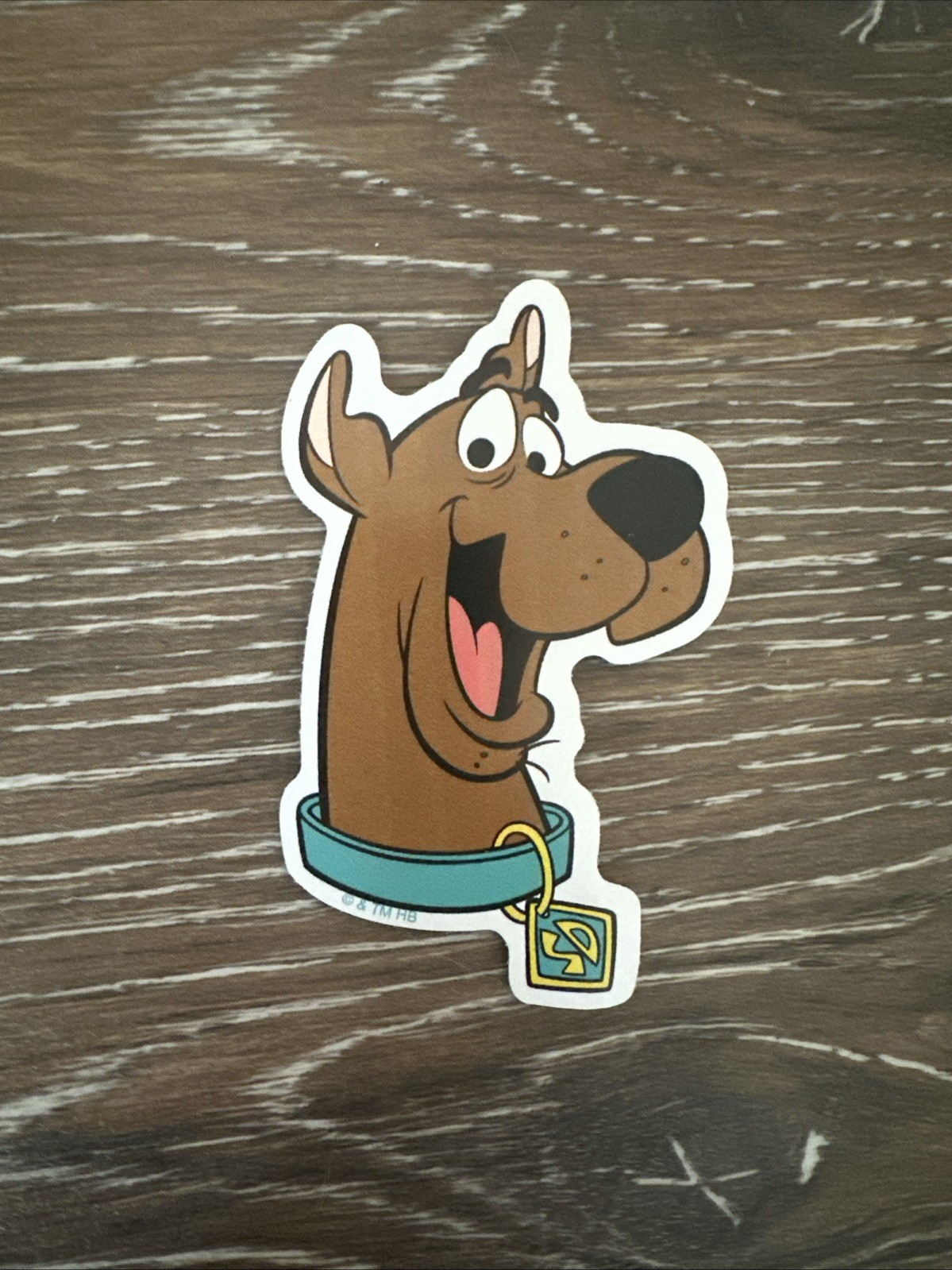 Scooby Doo Just Scooby 3”x1.5” Sticker