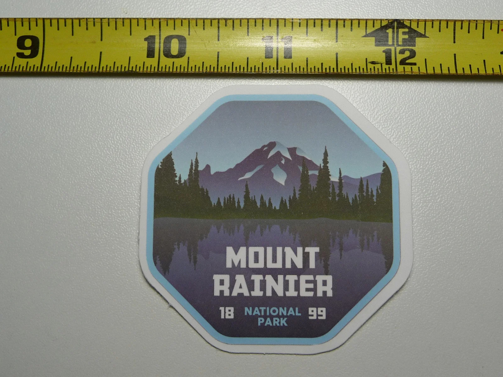 MOUNT RAINIER NATIONAL PARK MT WASHINGTON #1 SMALL STICKER DECAL HIKING CAMPING