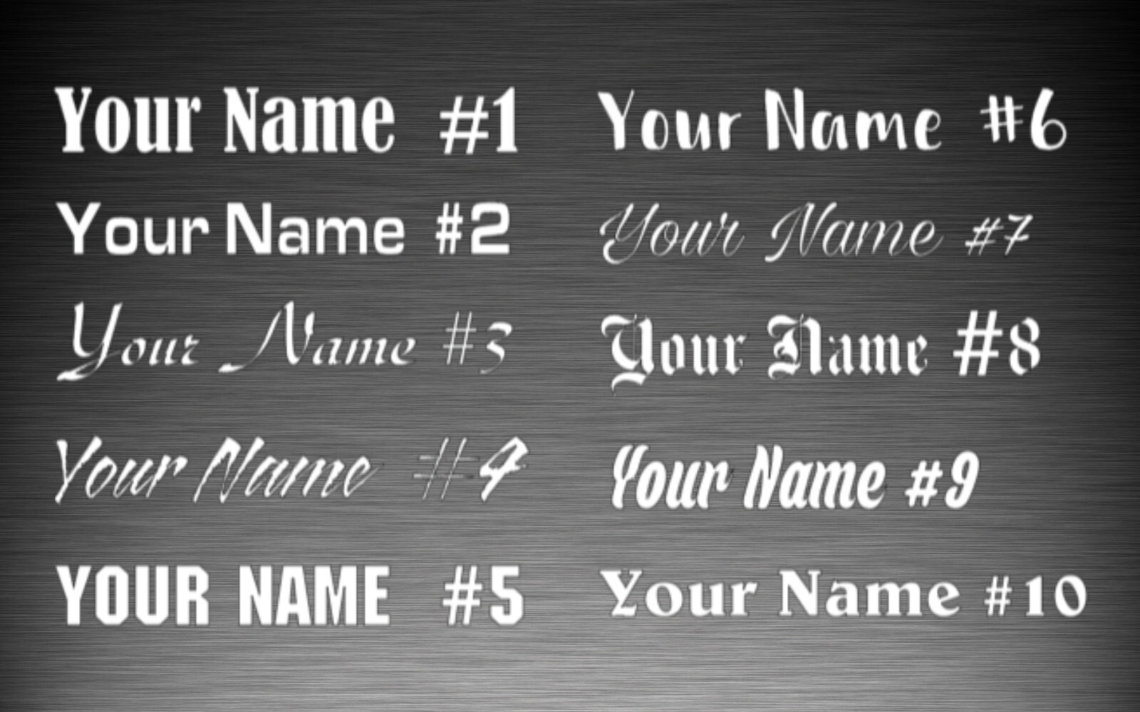 Custom Personalized Vinyl Lettering Name Decal Sticker Car Window Tumbler Flask