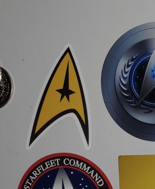 Star Trek STICKERS variety PACK LOT of 4 *WORLDWIDE 🌐 SHIPPING*