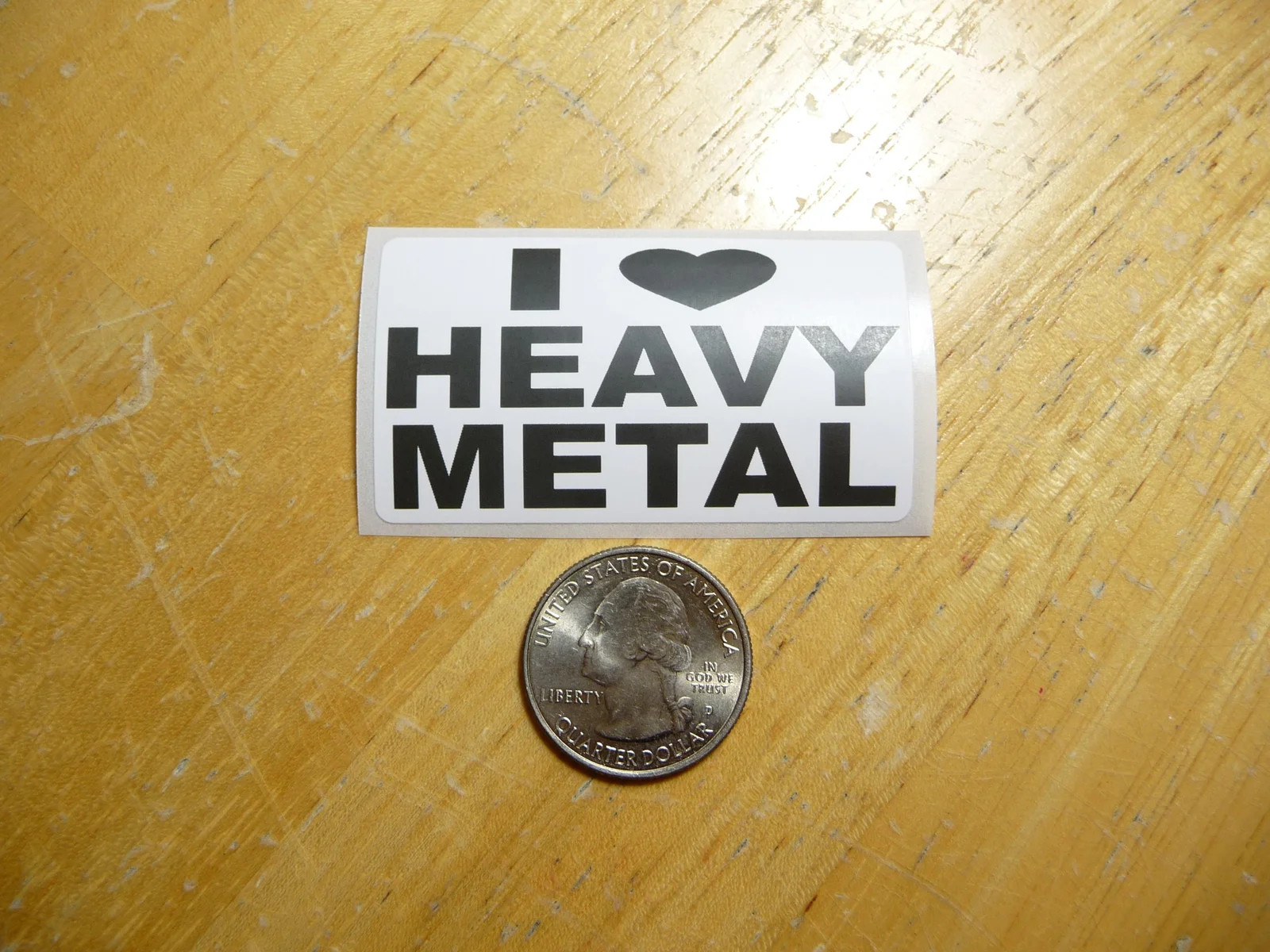 I LOVE HEAVY METAL STICKER DECAL 1 – 50 BULK PACK FUNNY MUSIC FAN COLLECTION