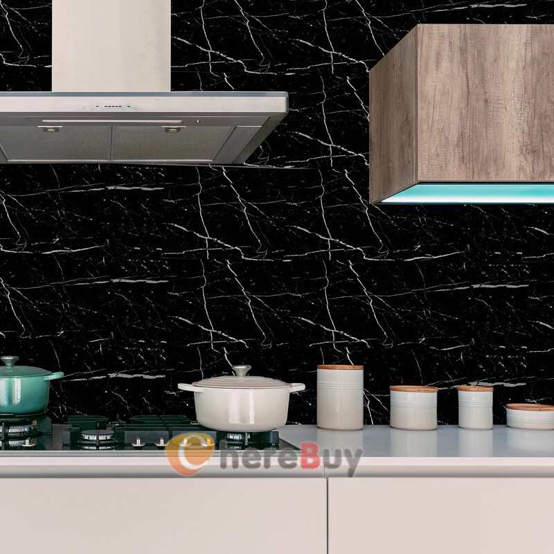 Wallpaper Marble Contact Paper PVC Kitchen Countertop Self Adhesive Peel & Stick